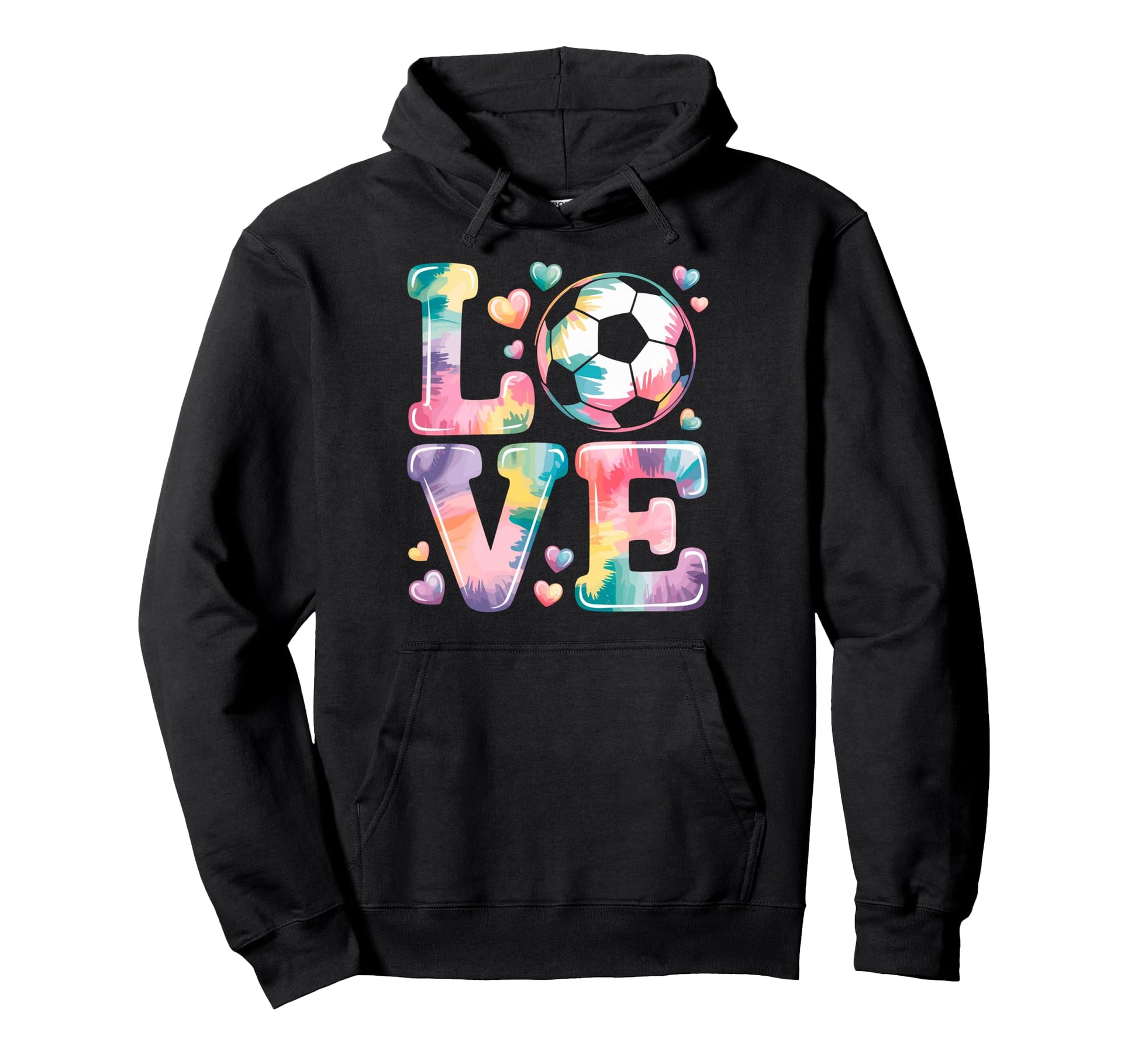I Love Soccer Goalie Player Fan Game Day Hoodie - Unique Graphic Unisex - T-Shirt, Sweatshirt, Hoodie