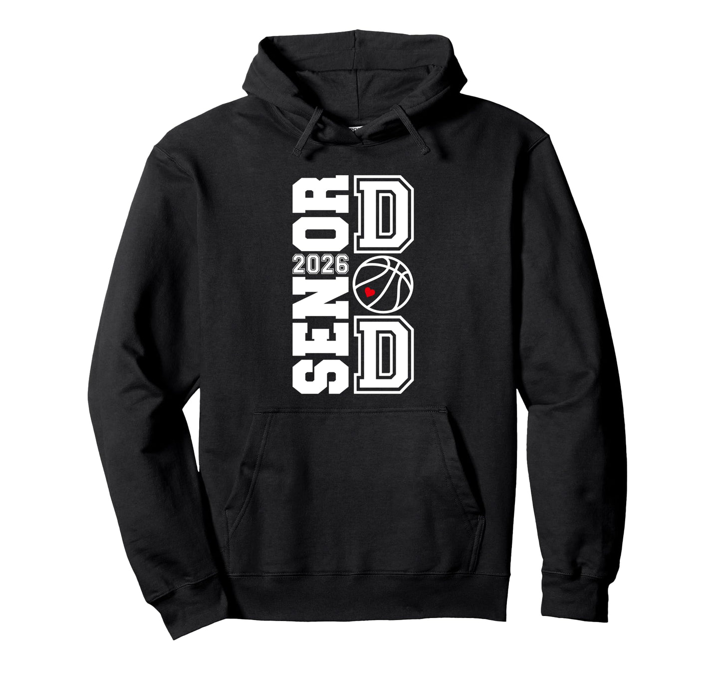 Proud Dad 2026 Senior Graduate Hoodie - Fun Novelty Design Unisex - T-Shirt, Sweatshirt, Hoodie
