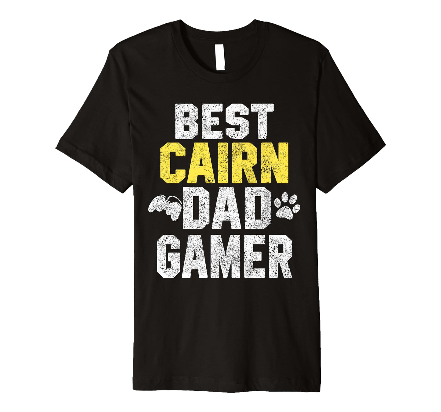 Best Cairn Dad Gamer Funny Cairn Dog T-Shirt - Aesthetic Graphic Unisex - T-Shirt, Sweatshirt, Hoodie