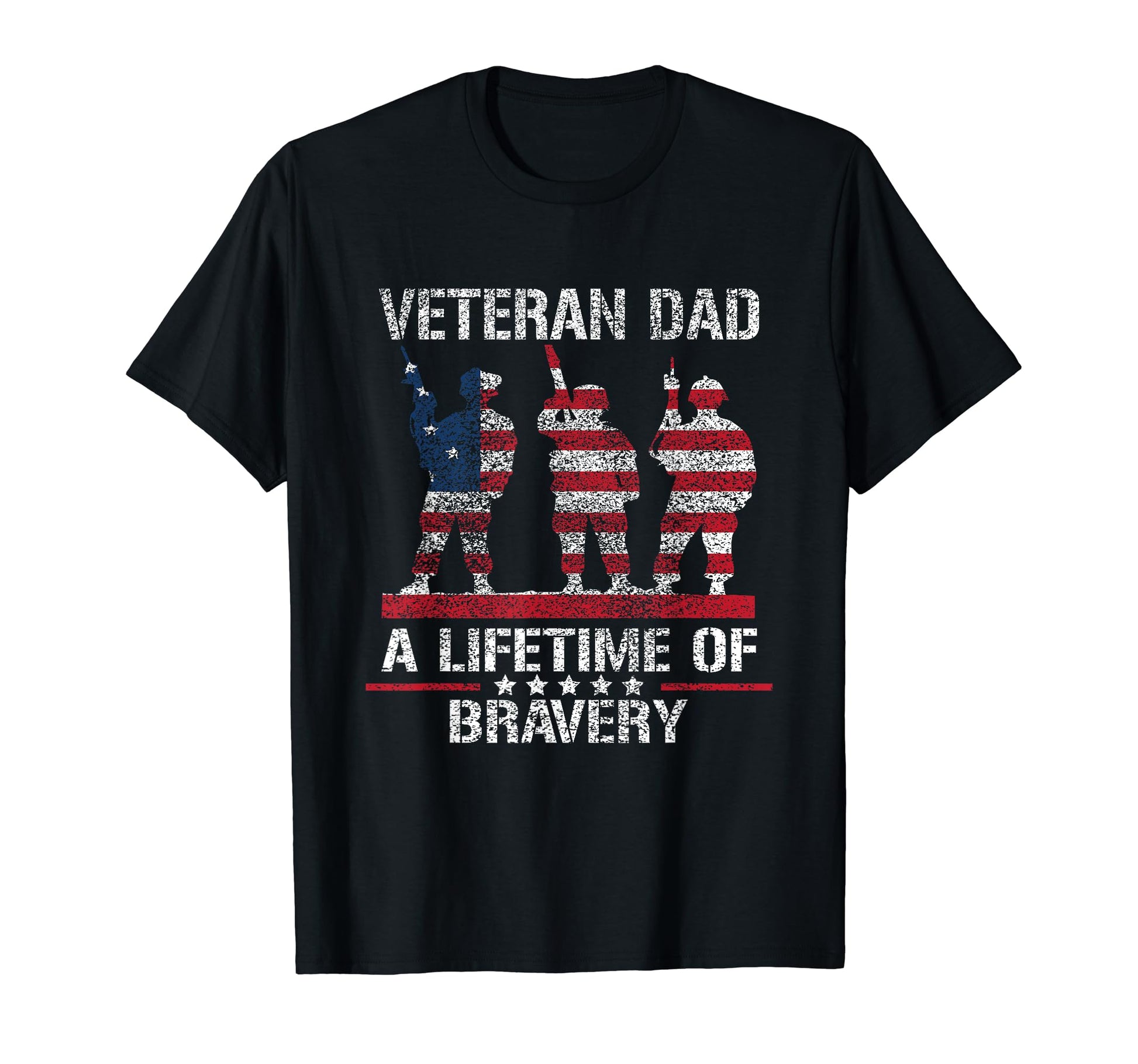 Veteran Dad Gifts Veteran Dad Sweatshirt - Minimalist Print for Adults - T-Shirt, Sweatshirt, Hoodie