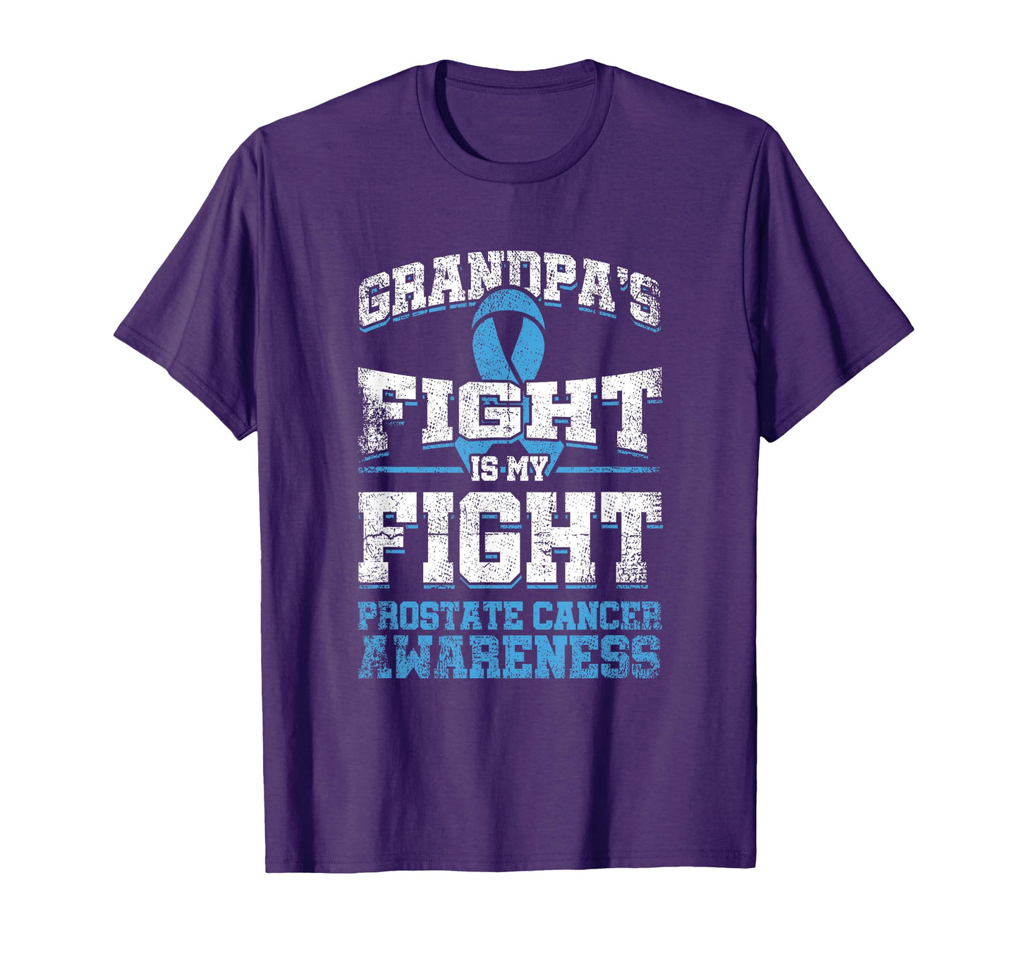 Fight Grandpa Grandfather Grandson Prostate T-Shirt - Graphic Print Unisex - T-Shirt, Sweatshirt, Hoodie