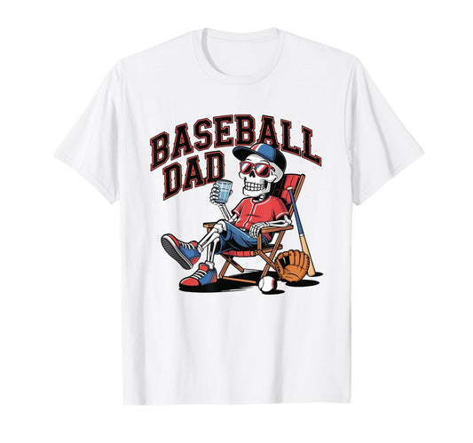 Baseball Dad Game Day Fathers Day T-Shirt - Unique Graphic Unisex - T-Shirt, Sweatshirt, Hoodie