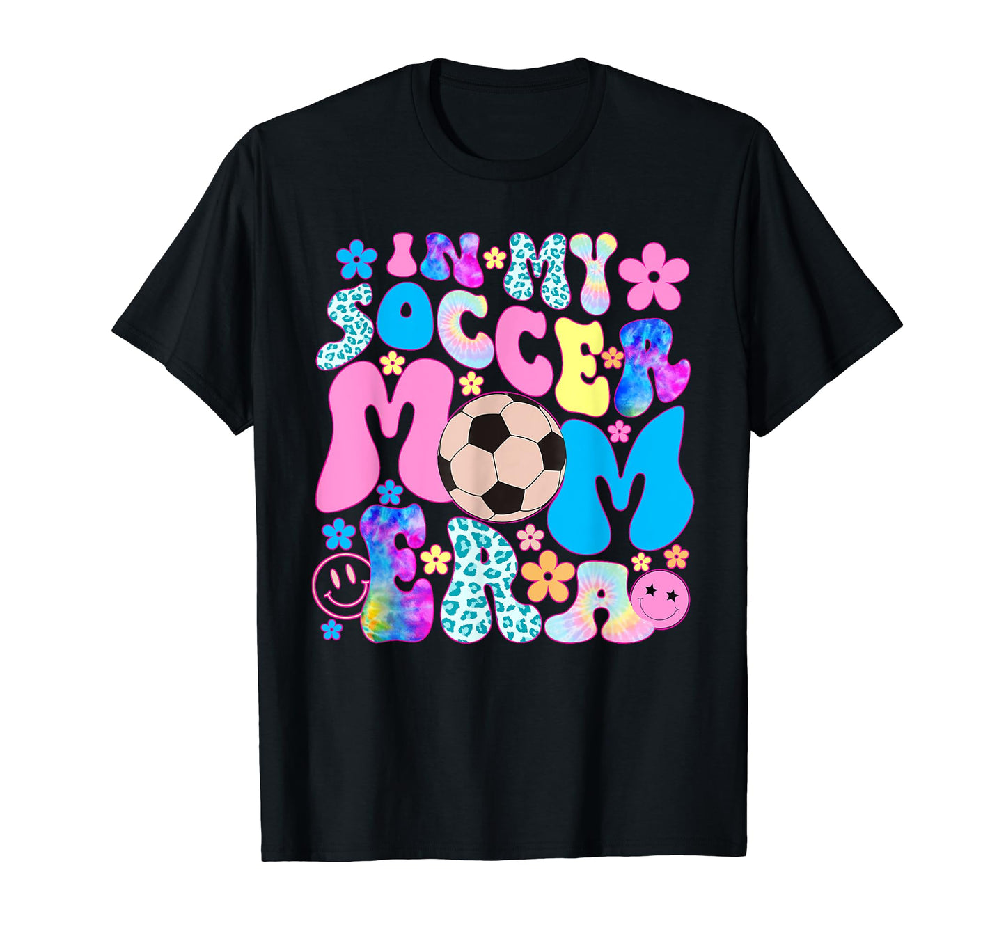Groovy Soccer Mom Life T-Shirt - Custom Art Print Unisex - T-Shirt, Sweatshirt, Hoodie