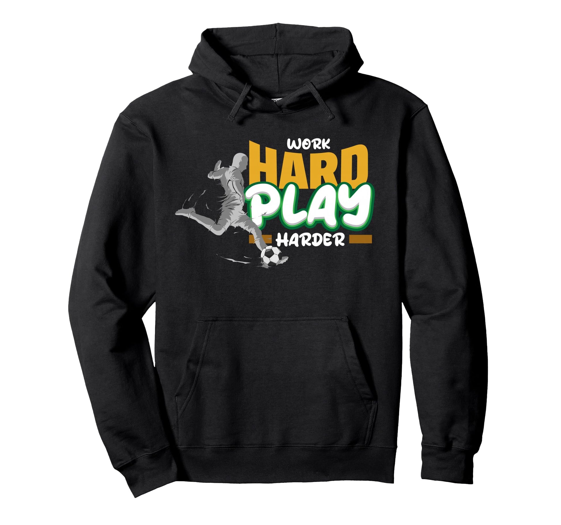 Football Players And Fans Soccer Lover Hoodie - Trendy Graphic for Adults - T-Shirt, Sweatshirt, Hoodie