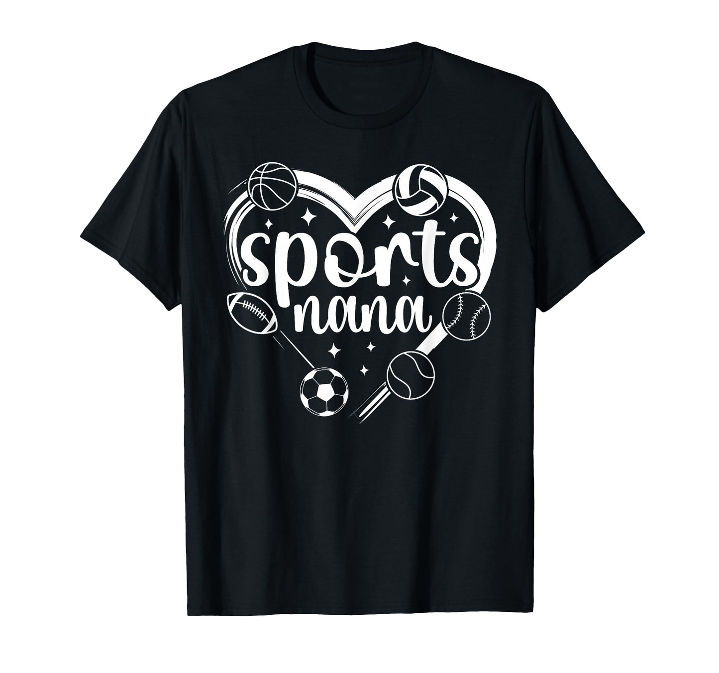 Sports Nana Proud Sport Nana T-Shirt - Casual Everyday Wear for Adults - T-Shirt, Sweatshirt, Hoodie