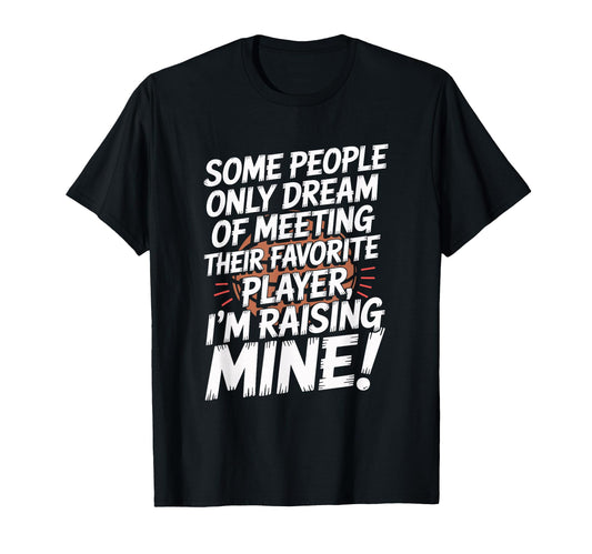 Basketball Mom And Dad Basketball Player T-Shirt - Custom Art Print Unisex - T-Shirt, Sweatshirt, Hoodie
