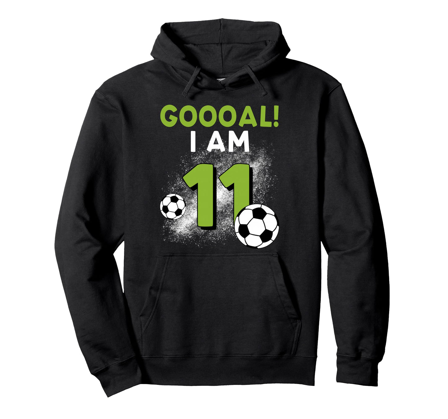 11Th Birthday Soccer Theme 11Year Old B Hoodie - Fun Novelty Design Unisex - T-Shirt, Sweatshirt, Hoodie