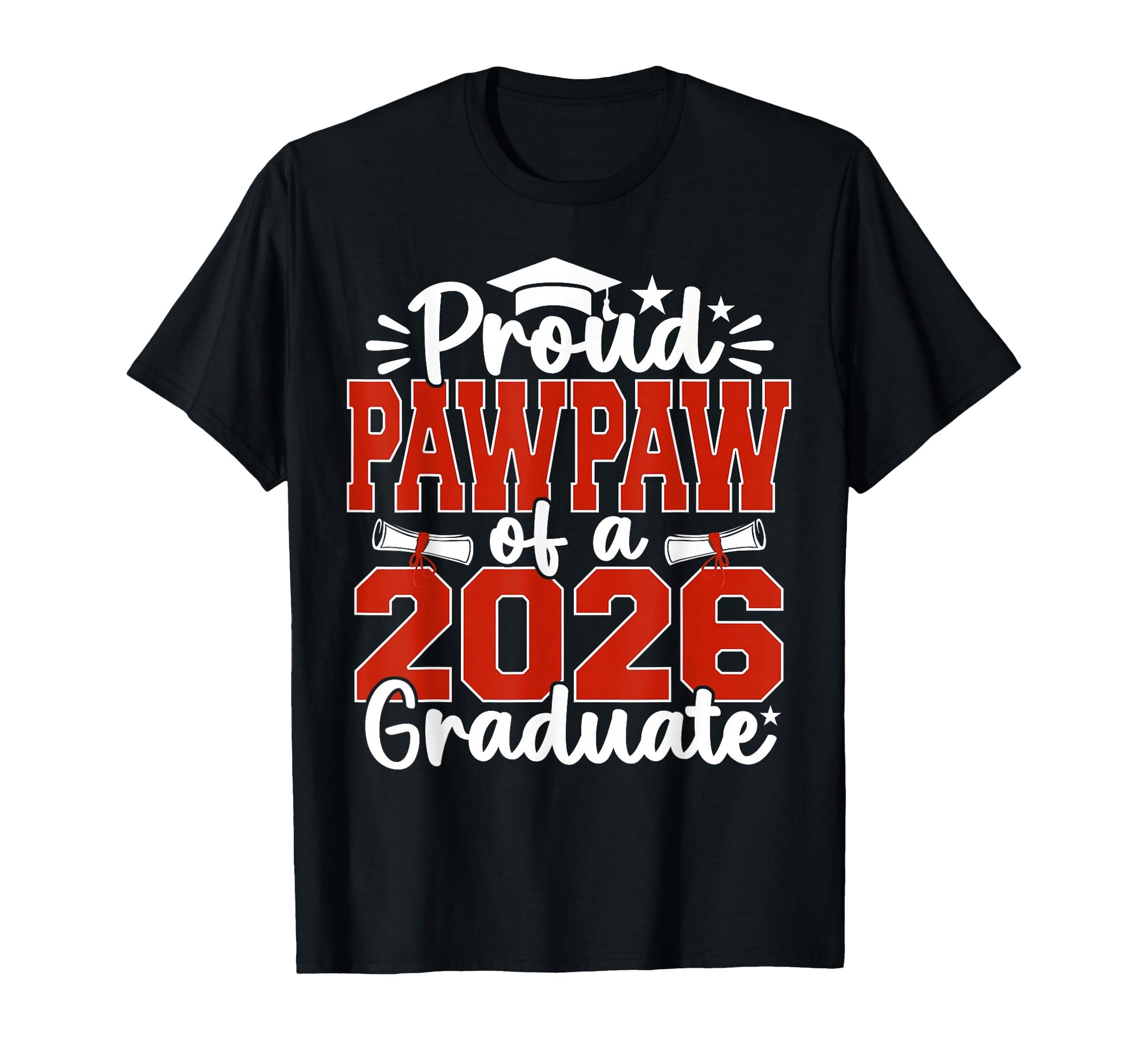 Proud Pawpaw Class 2026 Graduate Senior T-Shirt - Graphic Print Men Women - T-Shirt, Sweatshirt, Hoodie
