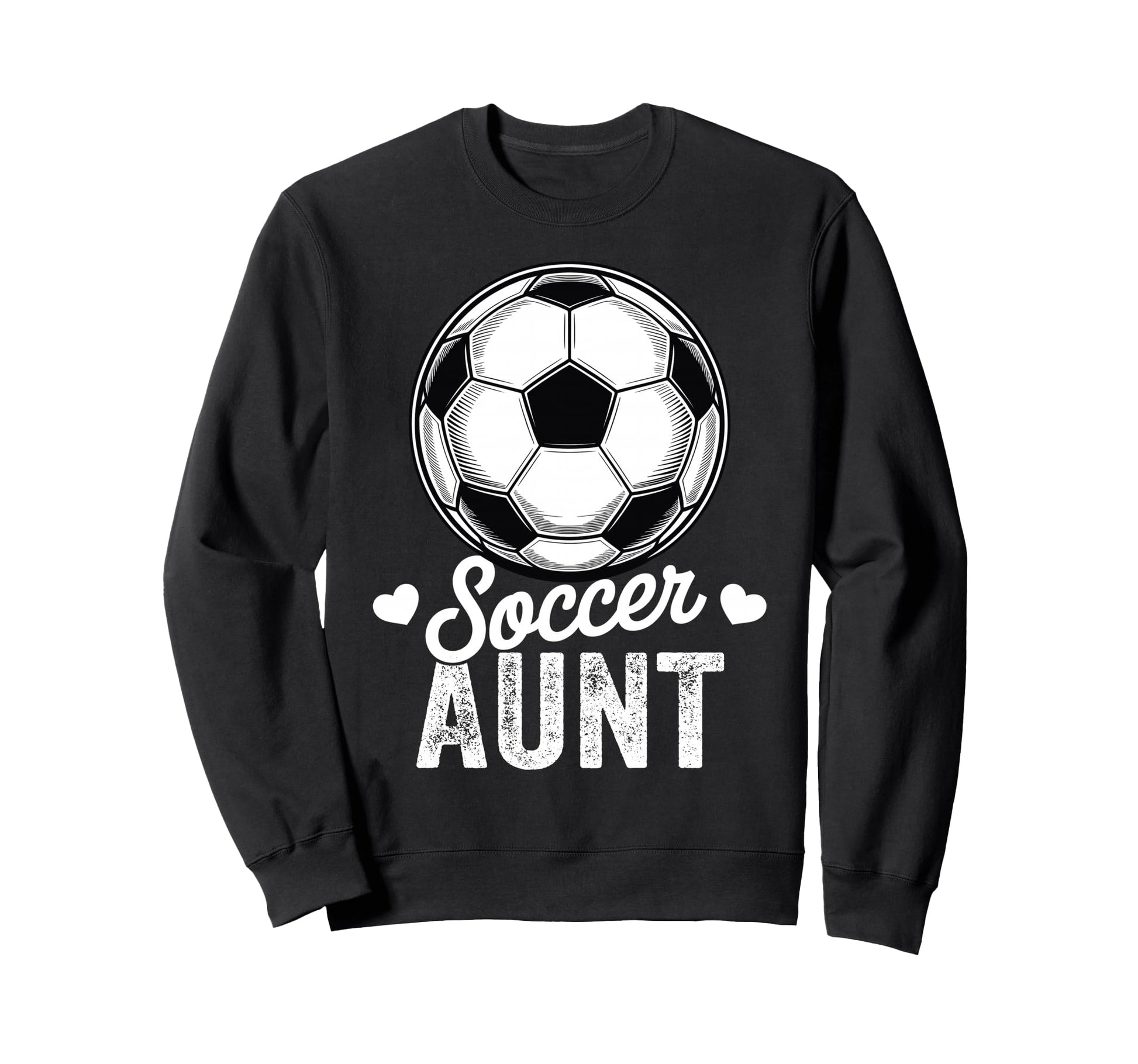 Funny Soccer Aunt Mothers Day Sweatshirt - Aesthetic Graphic Unisex - T-Shirt, Sweatshirt, Hoodie