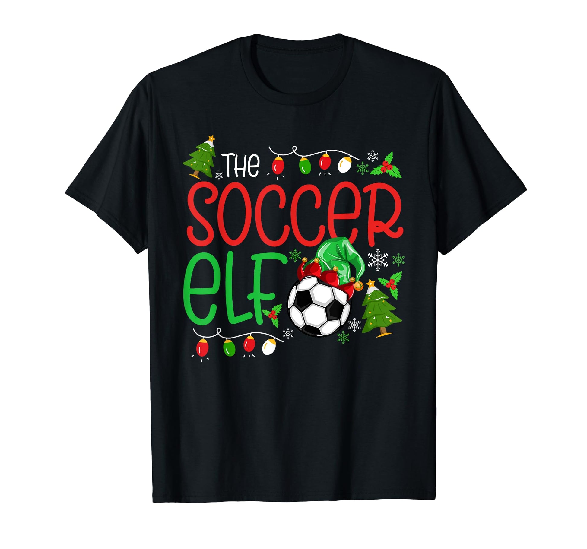 Soccer Elf T-Shirt - Unique Graphic for Adults - T-Shirt, Sweatshirt, Hoodie