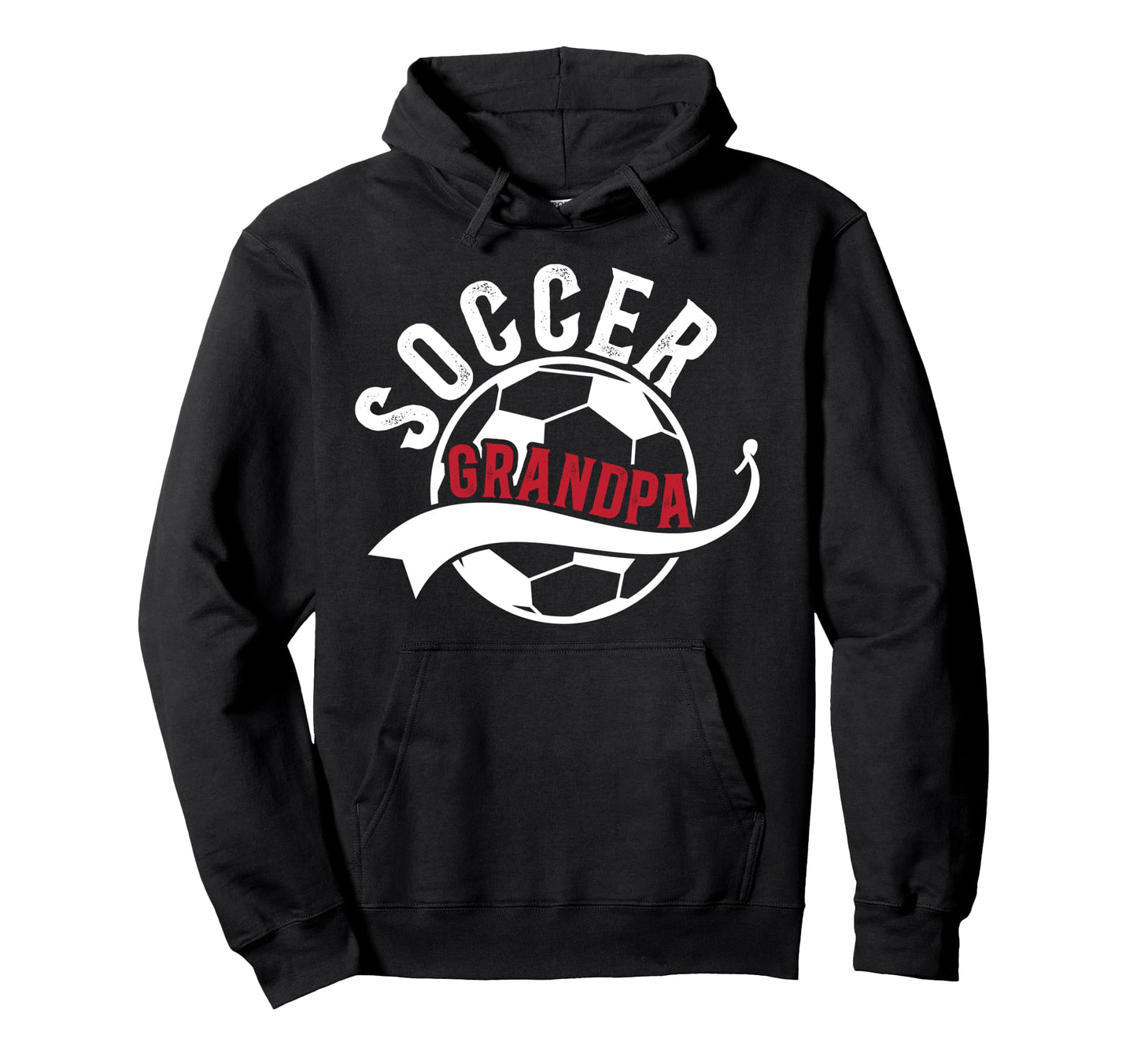 Soccer Grandpa Proud Soccer Player Hoodie - Minimalist Print Unisex - T-Shirt, Sweatshirt, Hoodie