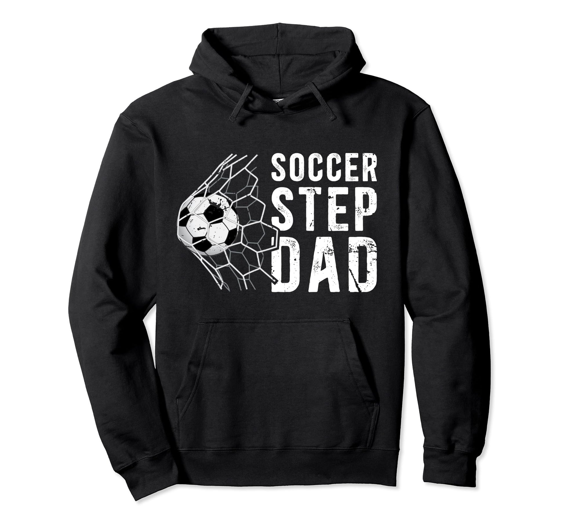 Soccer Step Dad Soccer Player Hoodie - Aesthetic Graphic for Adults - T-Shirt, Sweatshirt, Hoodie