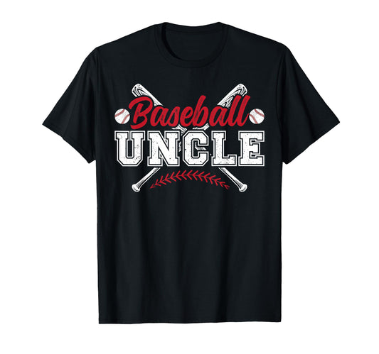 Baseball Uncle Baseball Player T-Shirt - Casual Everyday Wear for Adults - T-Shirt, Sweatshirt, Hoodie