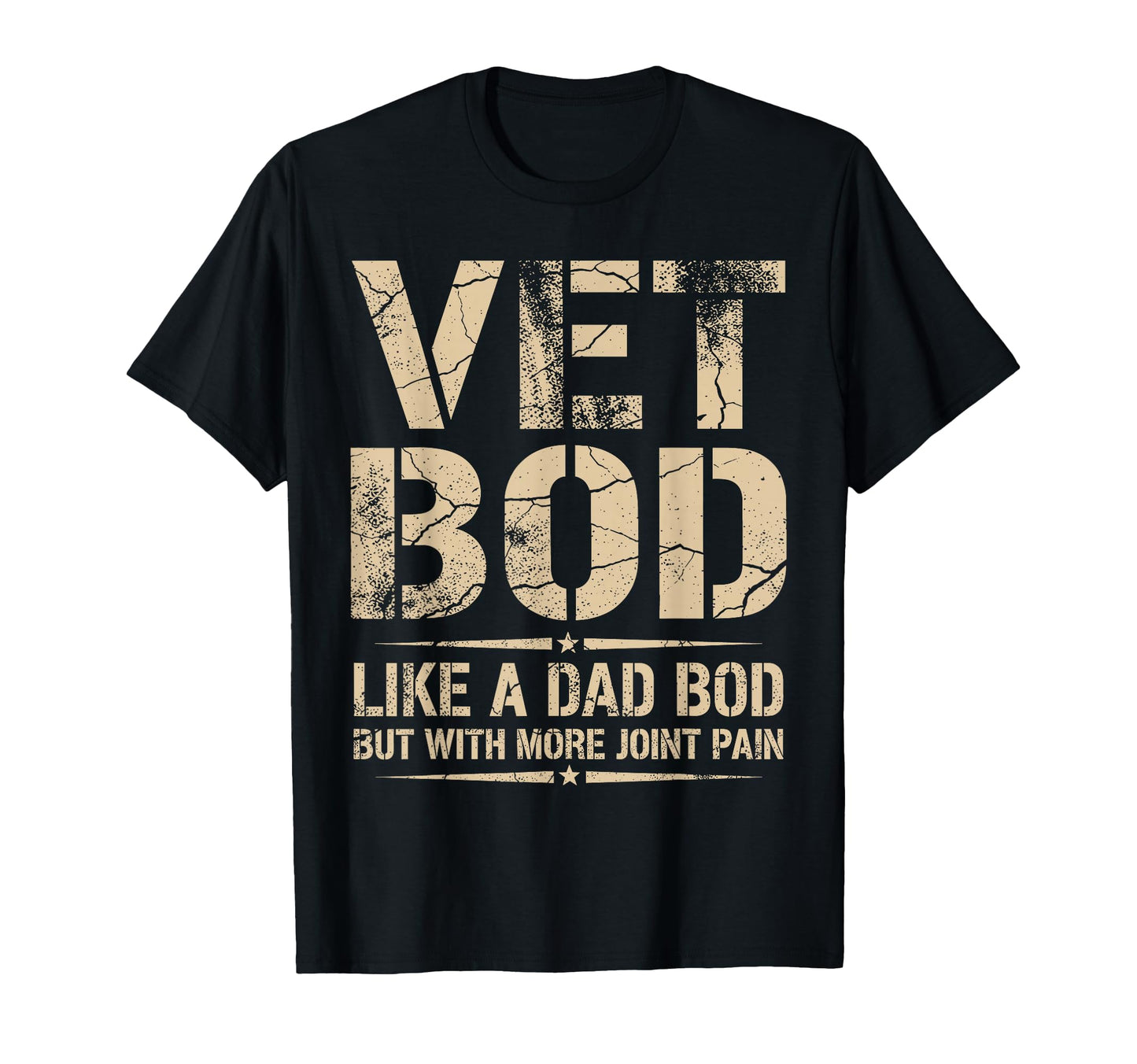 Vet Bod Like Dad Bod But More Joint T-Shirt - Minimalist Print for Adults - T-Shirt, Sweatshirt, Hoodie