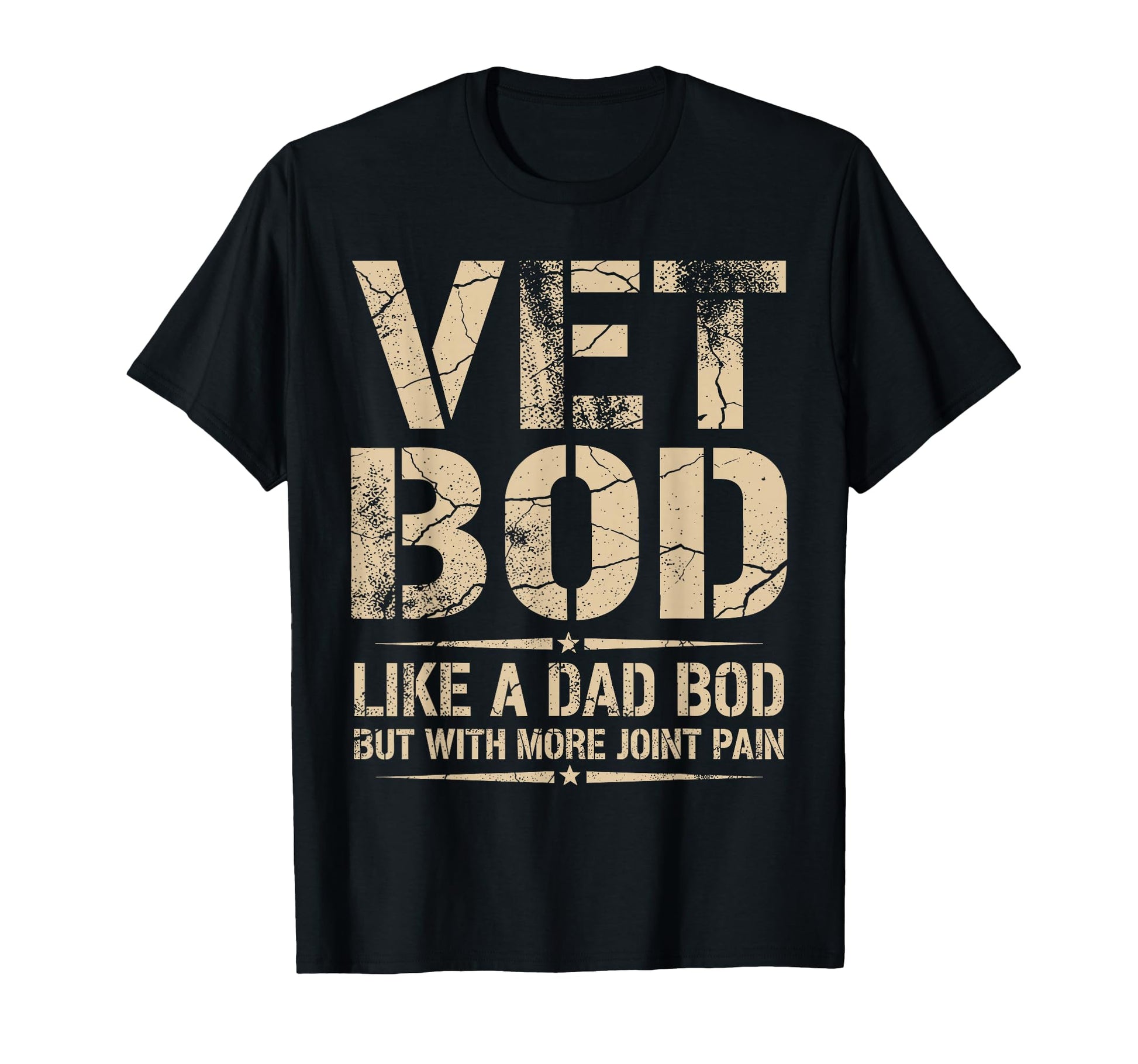 Vet Bod Like Dad Bod But More Joint T-Shirt - Minimalist Print for Adults - T-Shirt, Sweatshirt, Hoodie
