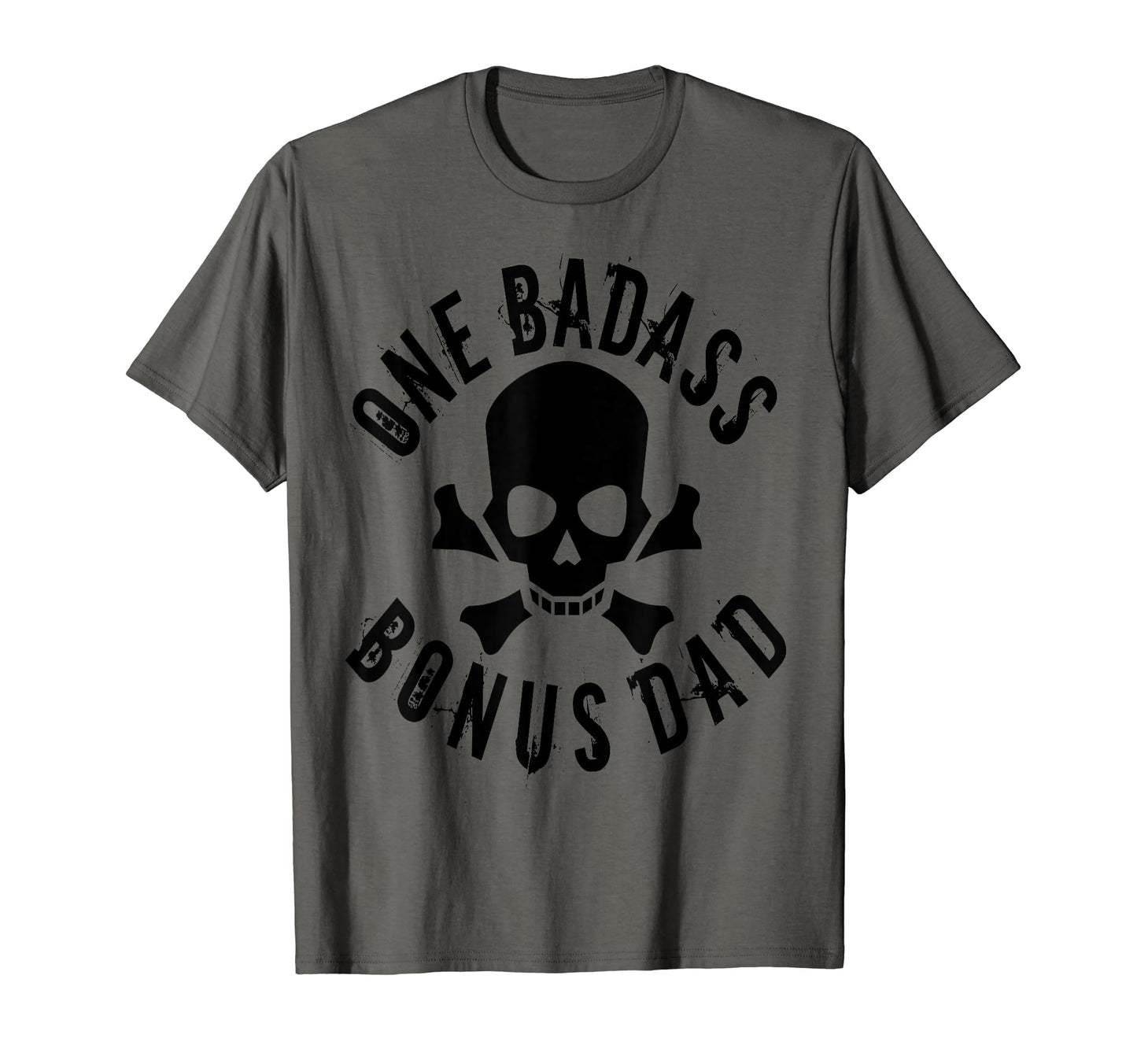 One Badass Bonus Step Dad Birthday T-Shirt - Minimalist Print for Adults - T-Shirt, Sweatshirt, Hoodie