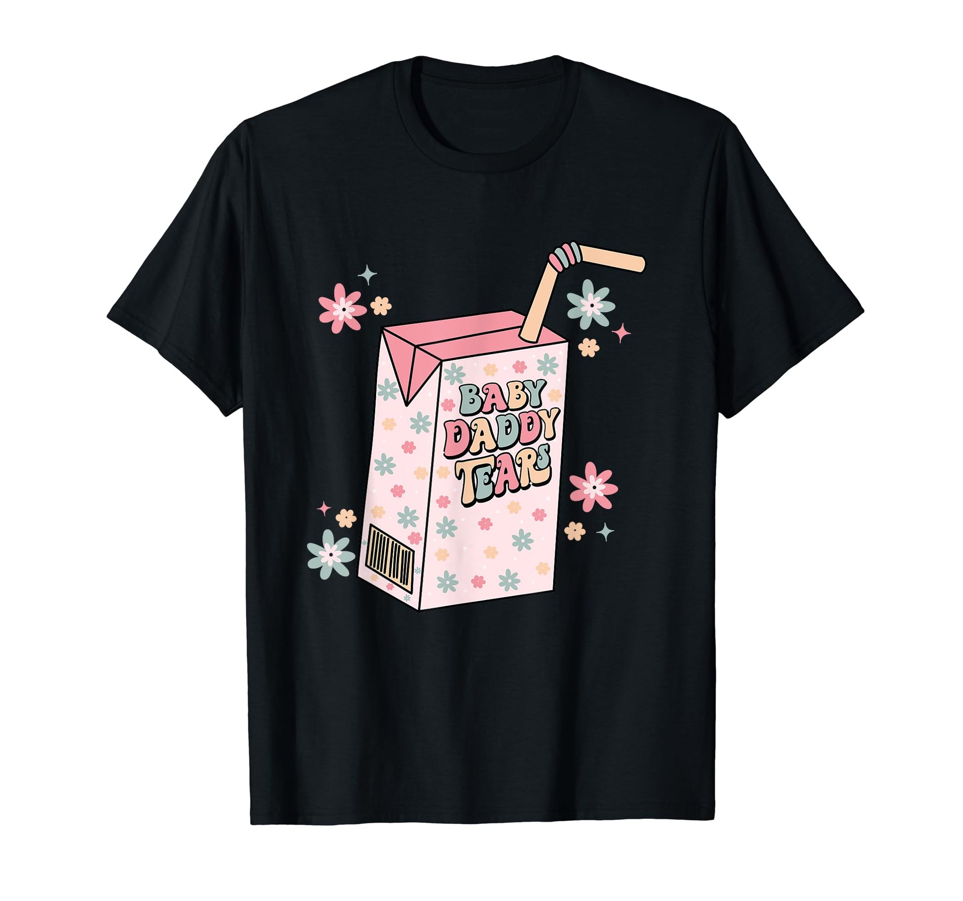 Daddy Tears Juice Box Funny Single T-Shirt - Minimalist Print Men Women - T-Shirt, Sweatshirt, Hoodie