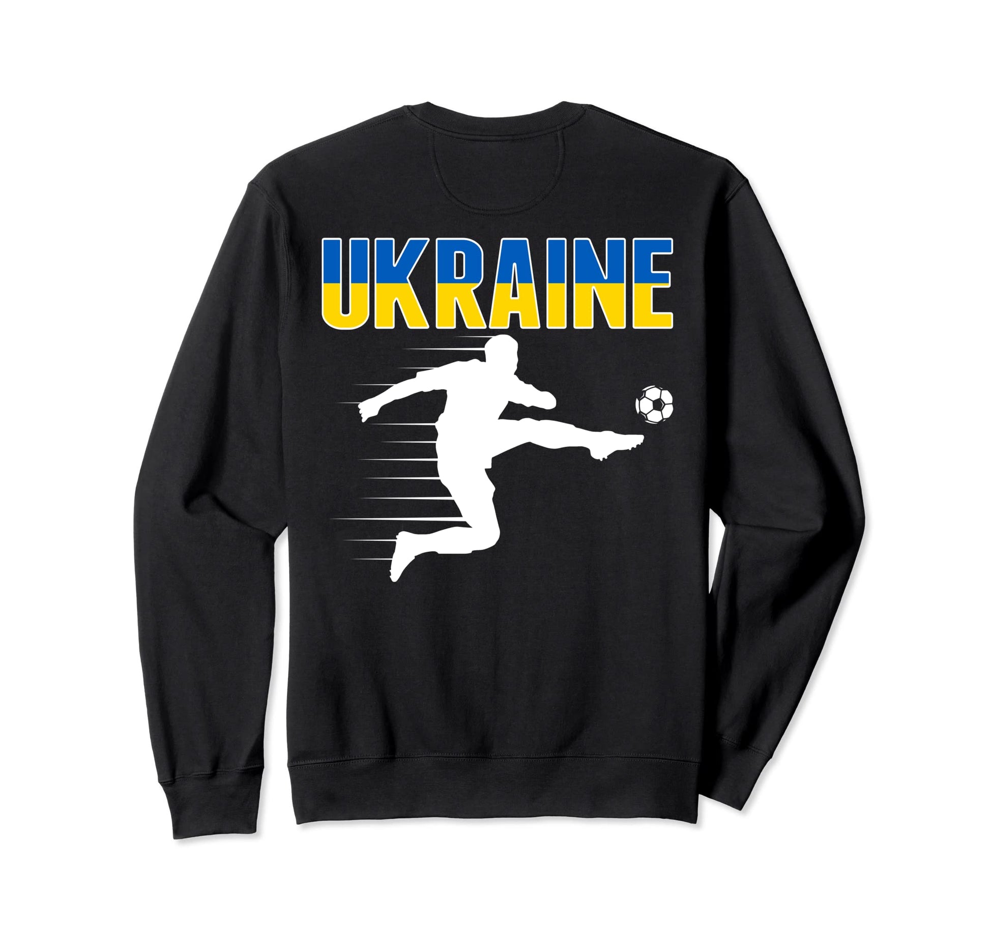 Ukraine Soccer Fans Jersey Ukrainian Sweatshirt - Graphic Print for Adults - T-Shirt, Sweatshirt, Hoodie