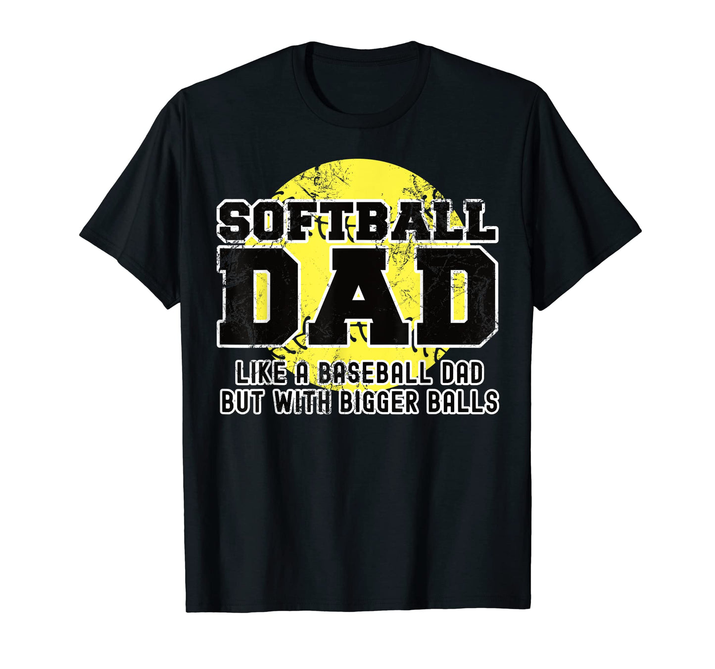 Funny Softball Dad Usa Flag Like T-Shirt - Streetwear Style Men Women - T-Shirt, Sweatshirt, Hoodie