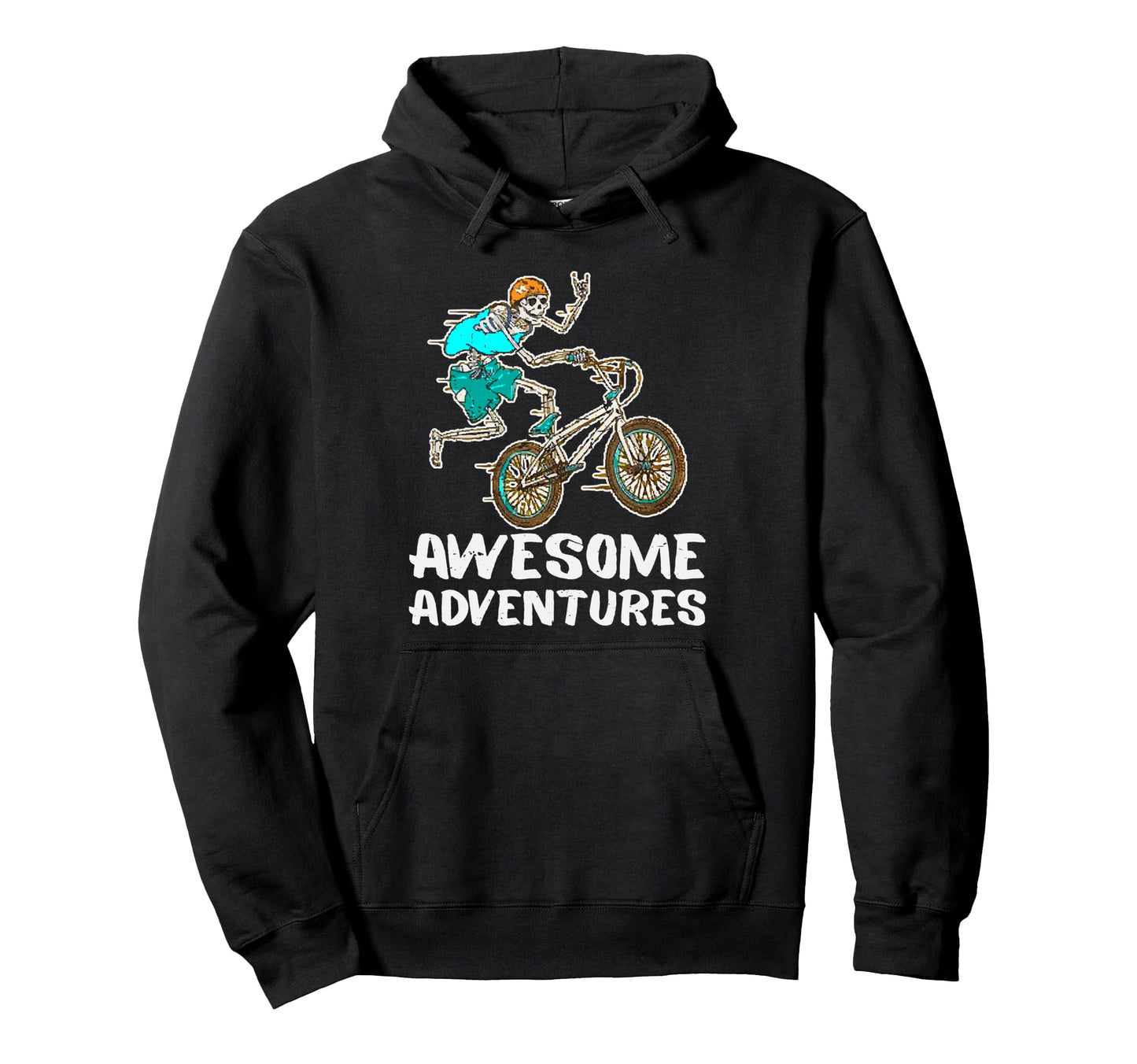 Epic Awesome Adventures Bmx Biker Gift Hoodie - Graphic Print Unisex - T-Shirt, Sweatshirt, Hoodie