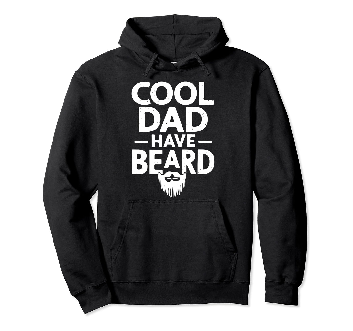 Bearded Dad Novelty Funny Beard Lover Hoodie - Trendy Graphic Unisex - T-Shirt, Sweatshirt, Hoodie