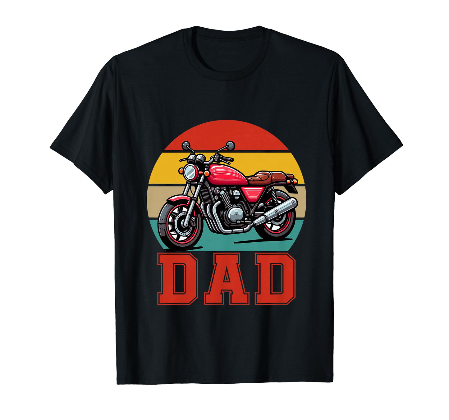 Dad Matching Motorcycle Biker T-Shirt - Aesthetic Graphic for Adults - T-Shirt, Sweatshirt, Hoodie