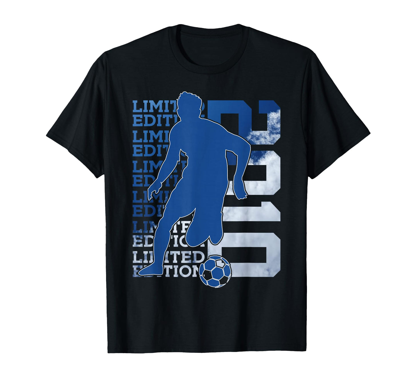 2010 16 Years Soccer 16Th Birthday T-Shirt - Custom Art Print Men Women - T-Shirt, Sweatshirt, Hoodie