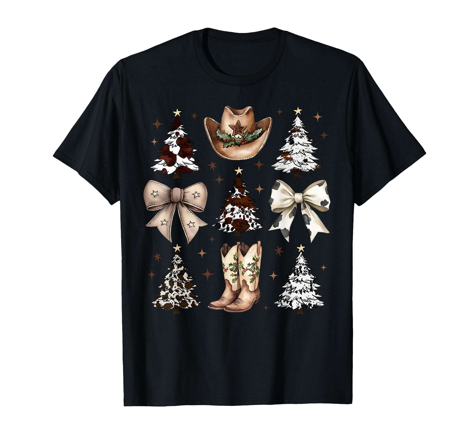 Western Country Cowboy Boots Hat T-Shirt - Casual Everyday Wear Unisex - T-Shirt, Sweatshirt, Hoodie