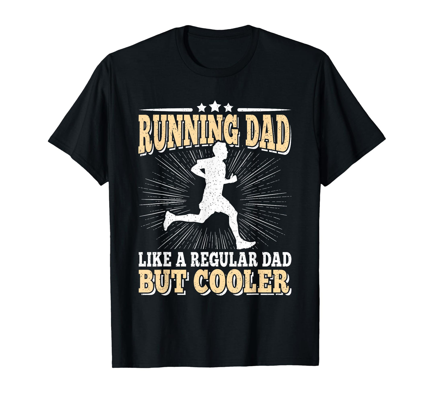 Running Dad Like Regular Dad Run T-Shirt - Minimalist Print for Adults - T-Shirt, Sweatshirt, Hoodie