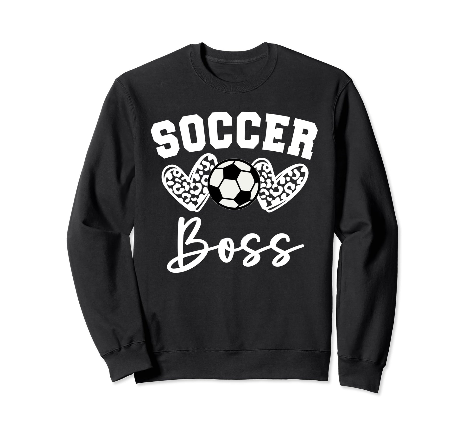 Soccer Boss Matching Family Soccer Sweatshirt - Unique Graphic Men Women - T-Shirt, Sweatshirt, Hoodie
