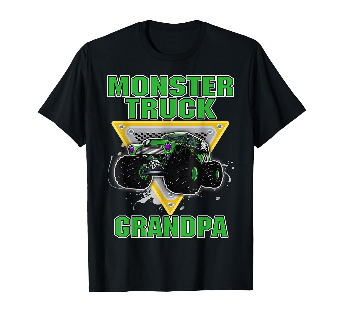 Monster Truck Grandpa Grandfather Truck T-Shirt - Graphic Print for Adults - T-Shirt, Sweatshirt, Hoodie