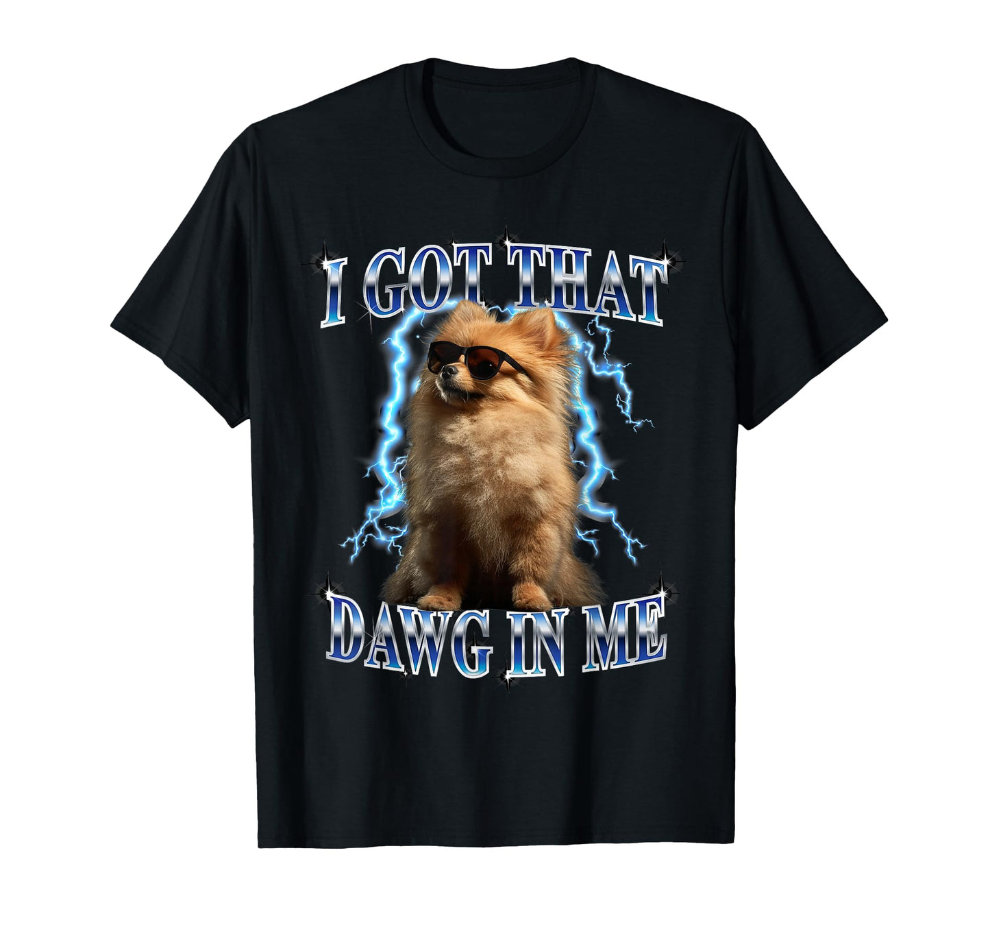 Mens Heavy Metal I Got That Dawg Me T-Shirt - Custom Art Print for Adults - T-Shirt, Sweatshirt, Hoodie