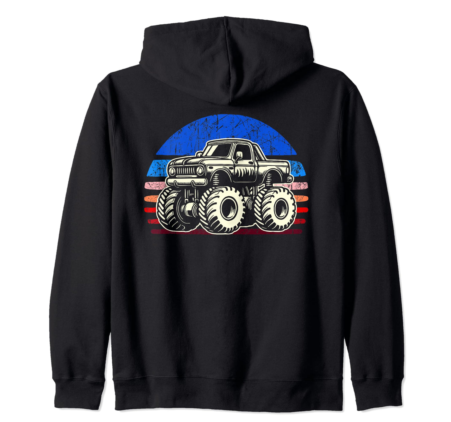 Monster Truck Dad Fathers Day Click T-Shirt - Trendy Graphic for Adults - T-Shirt, Sweatshirt, Hoodie