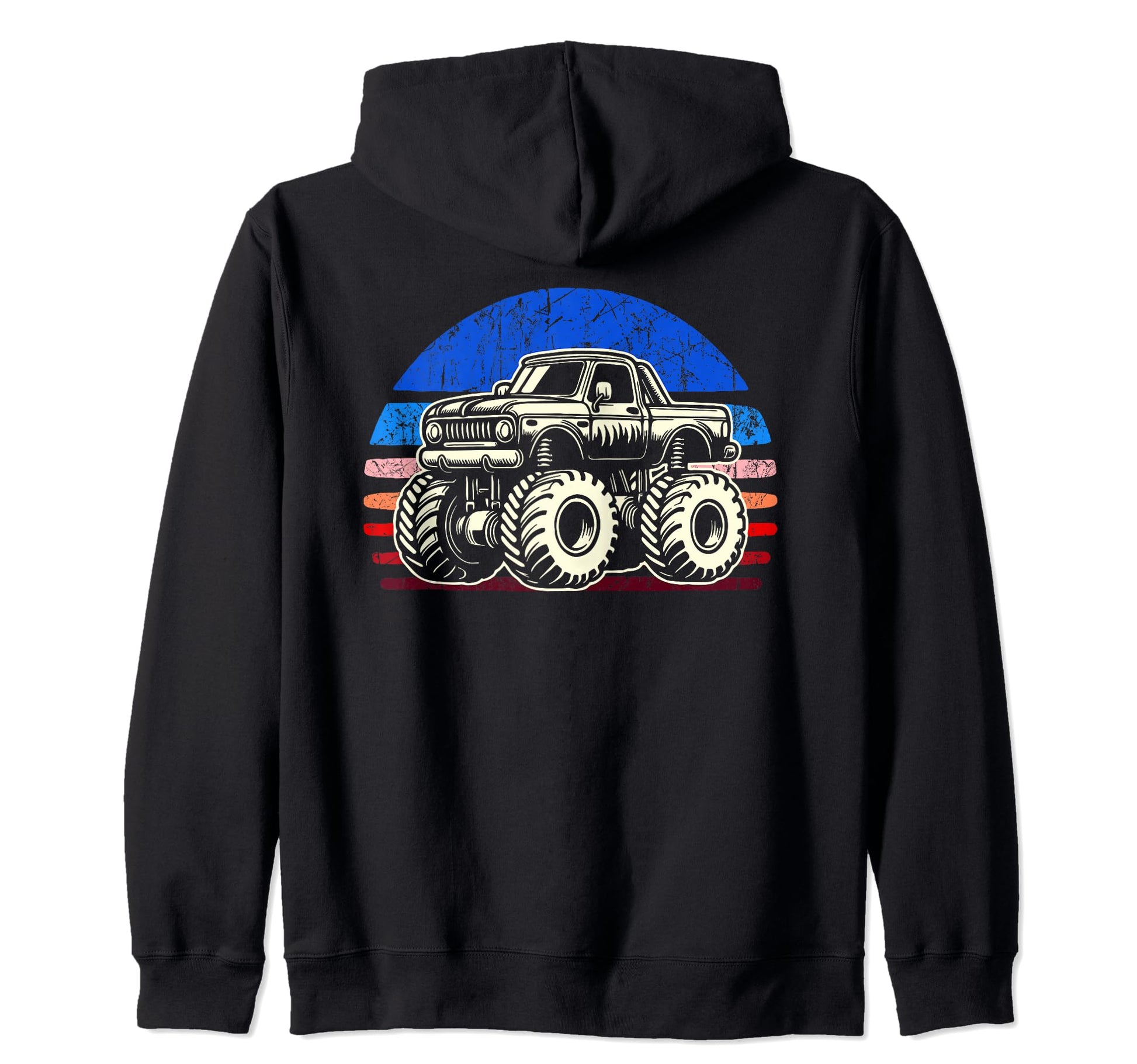 Monster Truck Dad Fathers Day Click T-Shirt - Trendy Graphic for Adults - T-Shirt, Sweatshirt, Hoodie