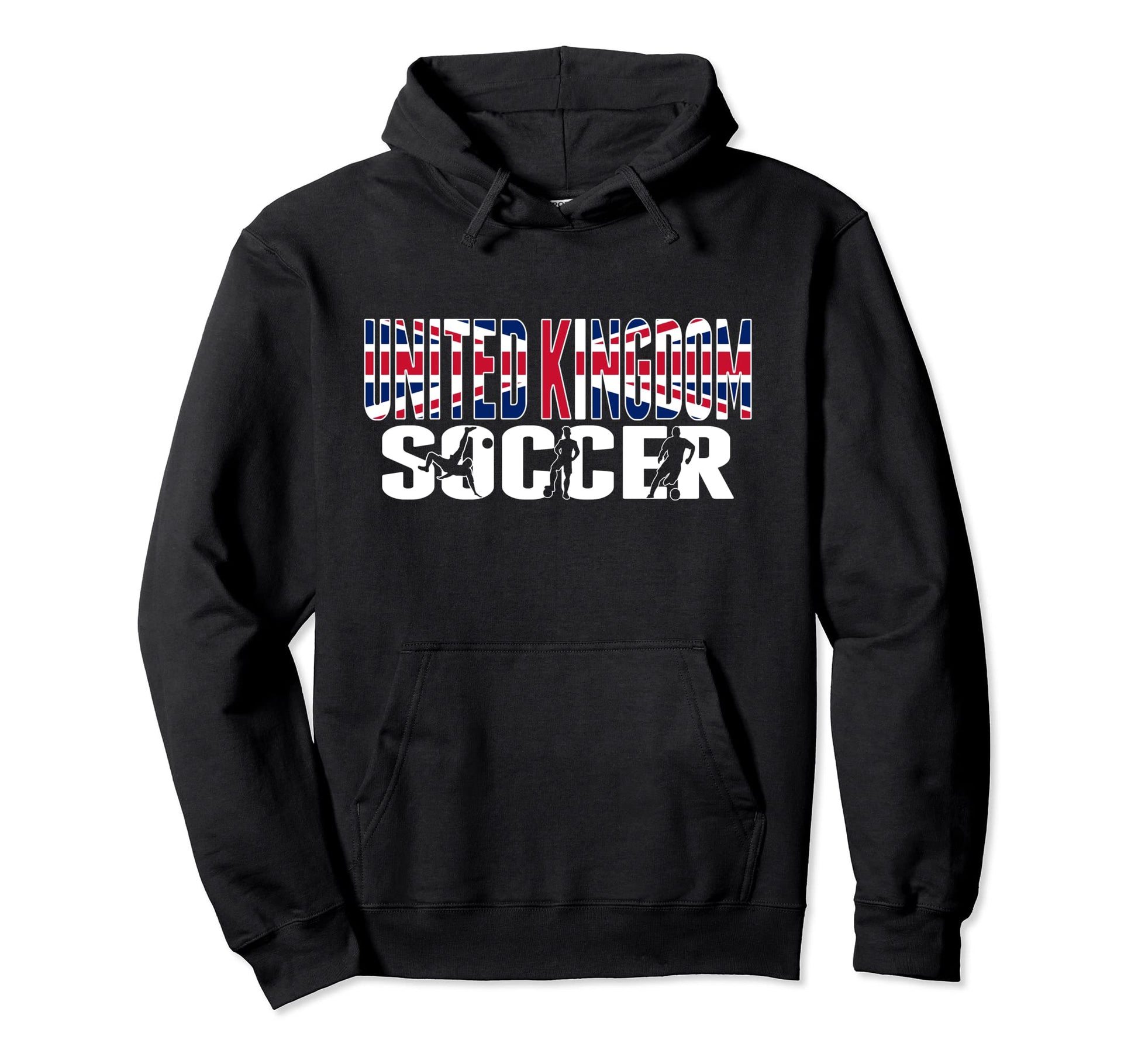 United Kingdom Soccer Fans Jersey Hoodie - Trendy Graphic Men Women - T-Shirt, Sweatshirt, Hoodie