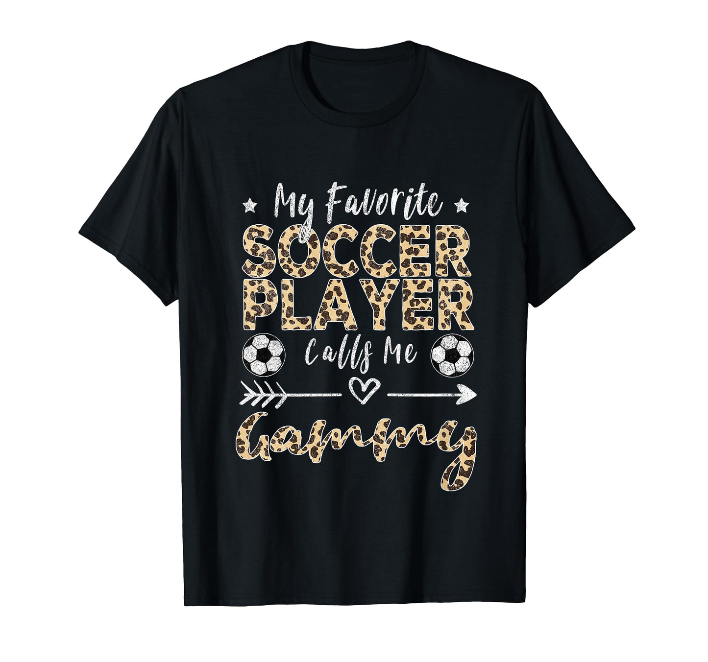 My Favorite Soccer Player Calls Me Gammy T-Shirt - Minimalist Print Unisex - T-Shirt, Sweatshirt, Hoodie