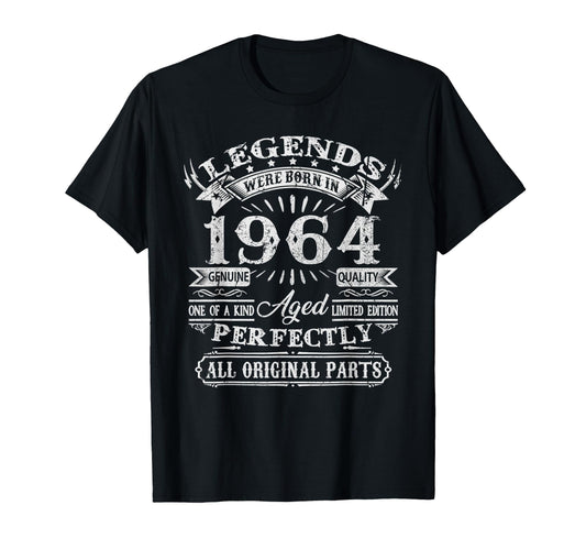 60 Years Old Gifts Legend Were Born T-Shirt - Novelty Apparel Men Women - T-Shirt, Sweatshirt, Hoodie