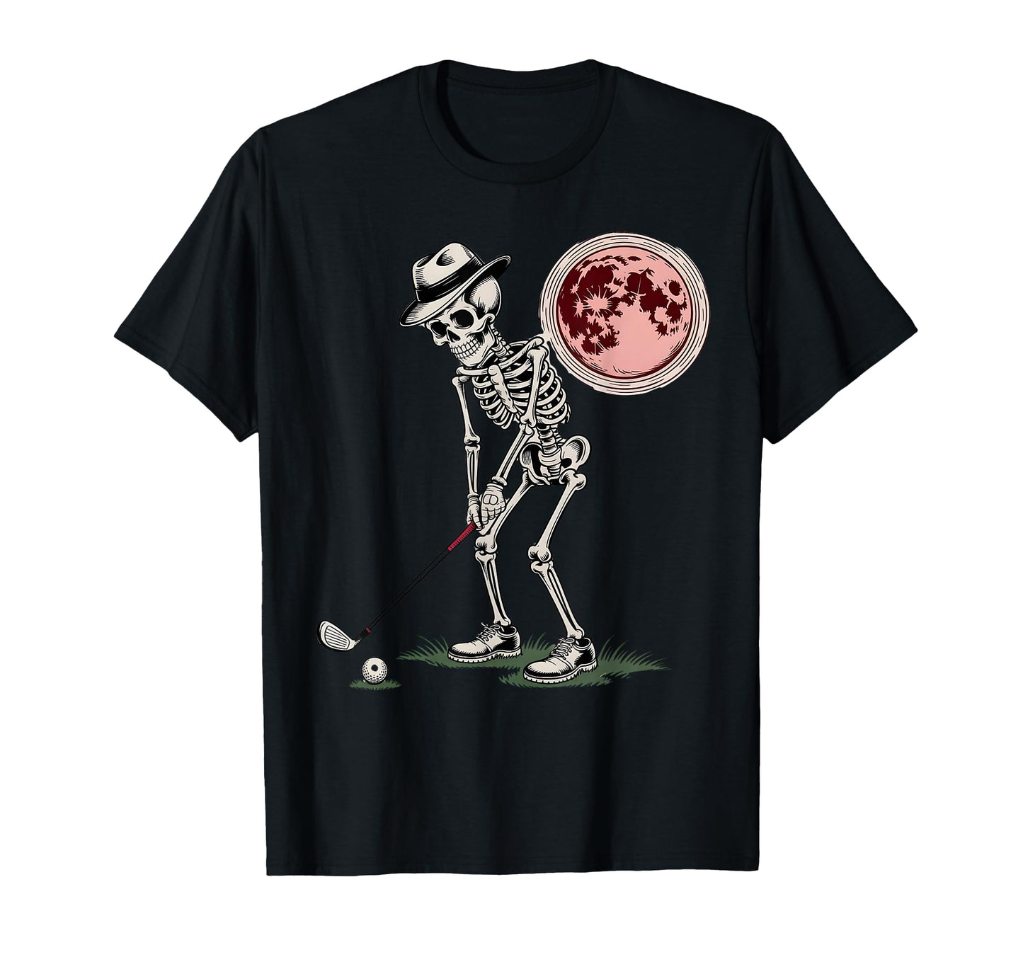 Skeleton Golfer Golf Player Funny Dad T-Shirt - Trendy Graphic Men Women - T-Shirt, Sweatshirt, Hoodie