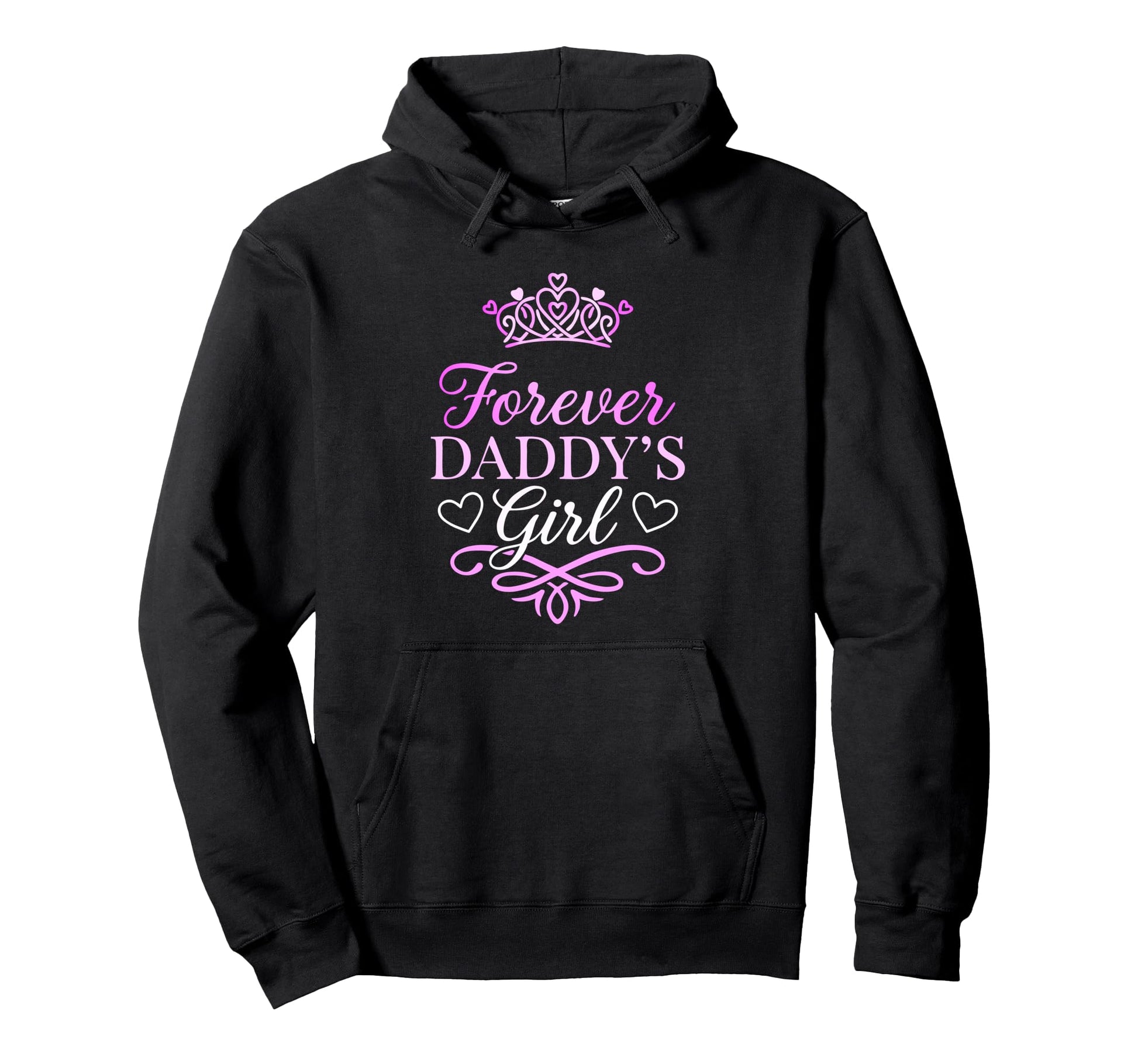 Father Daughter Love Daddys Dad Hoodie - Aesthetic Graphic for Adults - T-Shirt, Sweatshirt, Hoodie