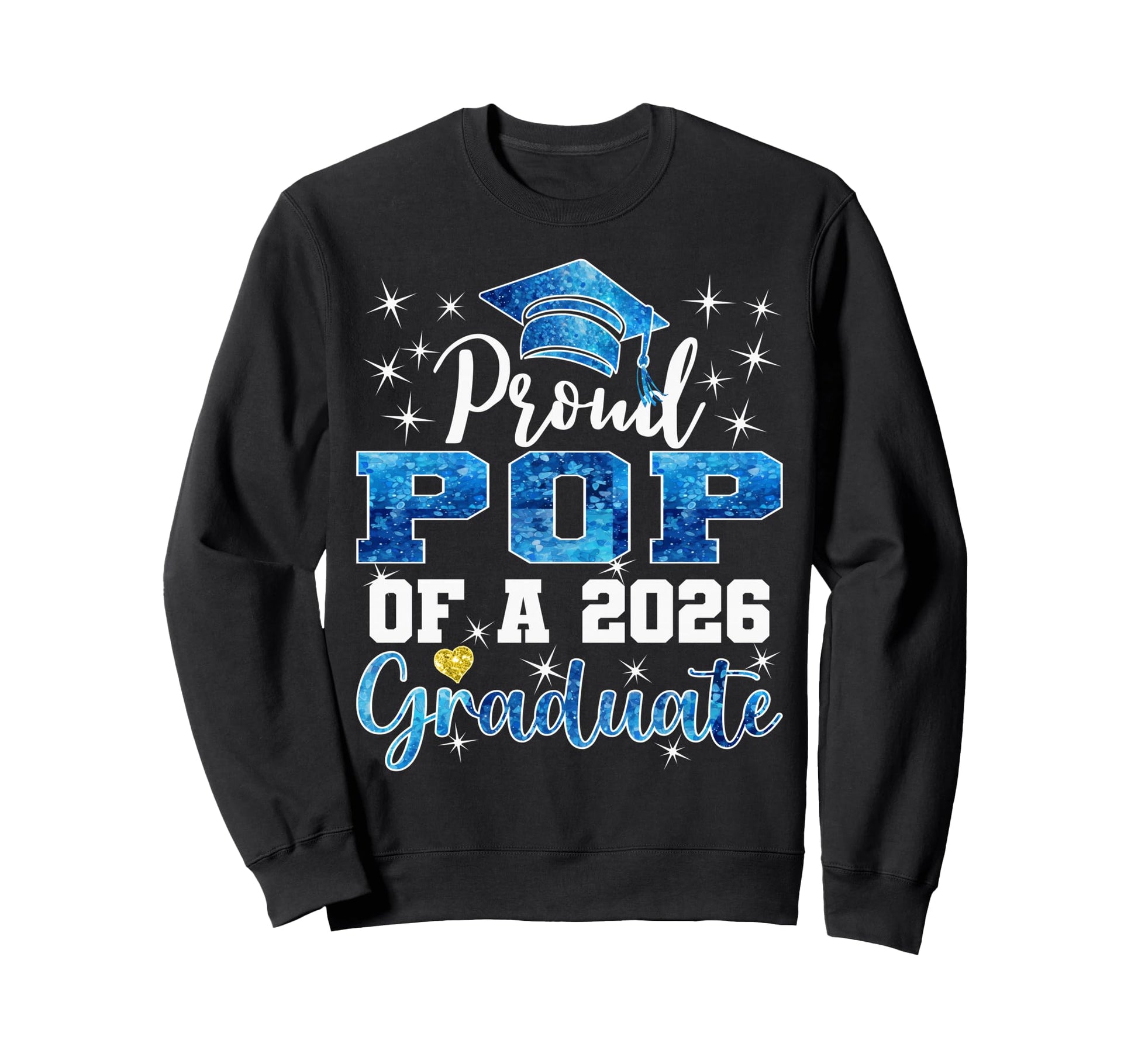 Super Proud Pop 2026 Graduate Senior Sweatshirt - Unique Graphic Men Women - T-Shirt, Sweatshirt, Hoodie