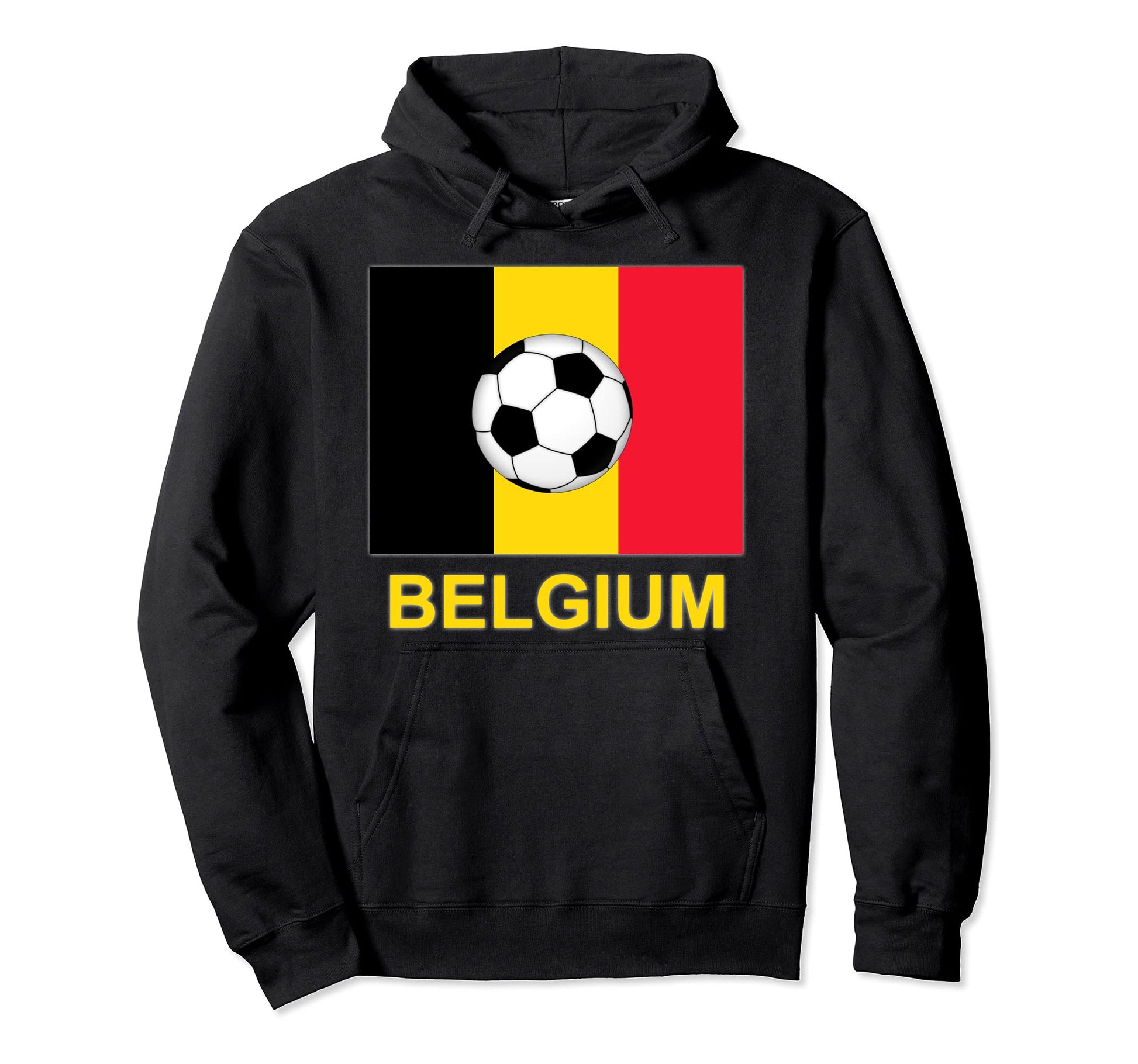 Belgium Futbol Soccer Hoodie - Streetwear Style Unisex - T-Shirt, Sweatshirt, Hoodie