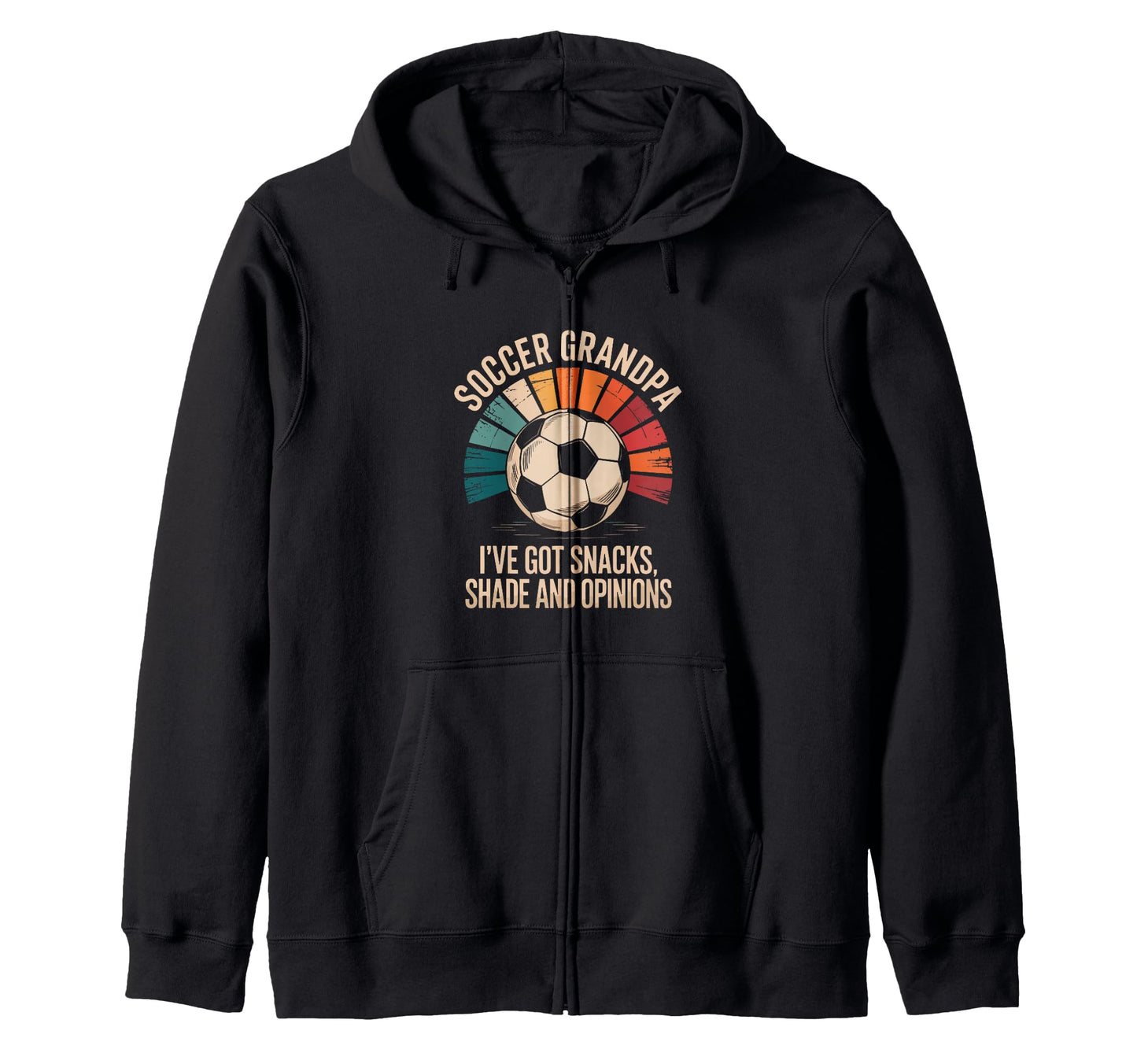 Funny Soccer Grandpa Fathers Sweatshirt - Casual Everyday Wear Men Women - T-Shirt, Sweatshirt, Hoodie