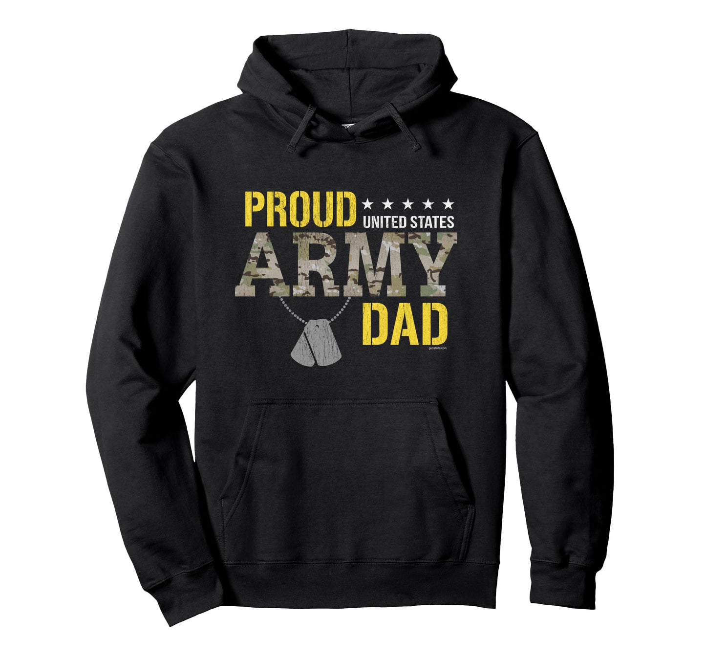 Proud Army Dad Show Your Pride Dad Hoodie - Streetwear Style Unisex - T-Shirt, Sweatshirt, Hoodie