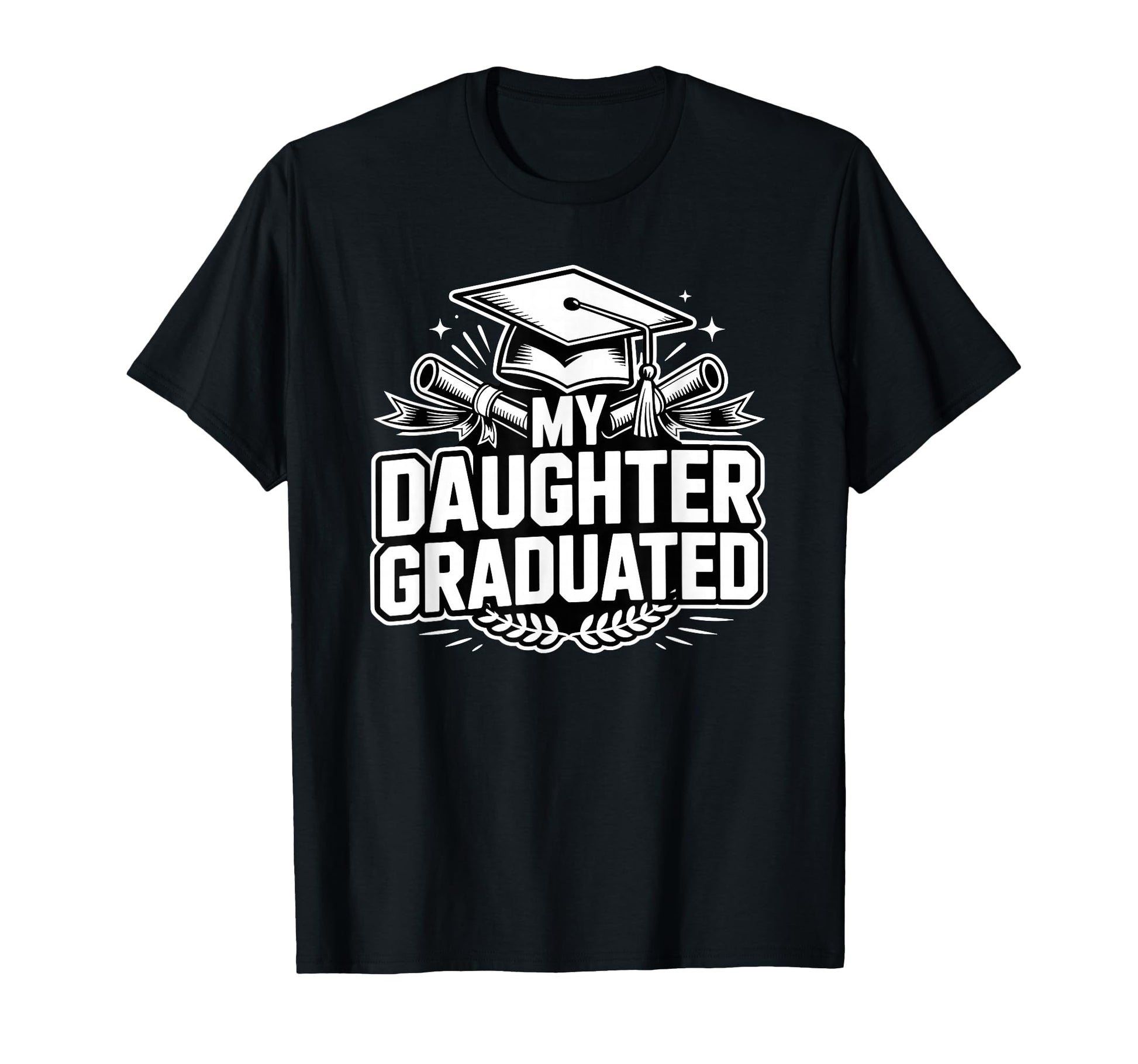 My Daughter Graduated Proud Mom 2026 T-Shirt - Custom Art Print Men Women - T-Shirt, Sweatshirt, Hoodie