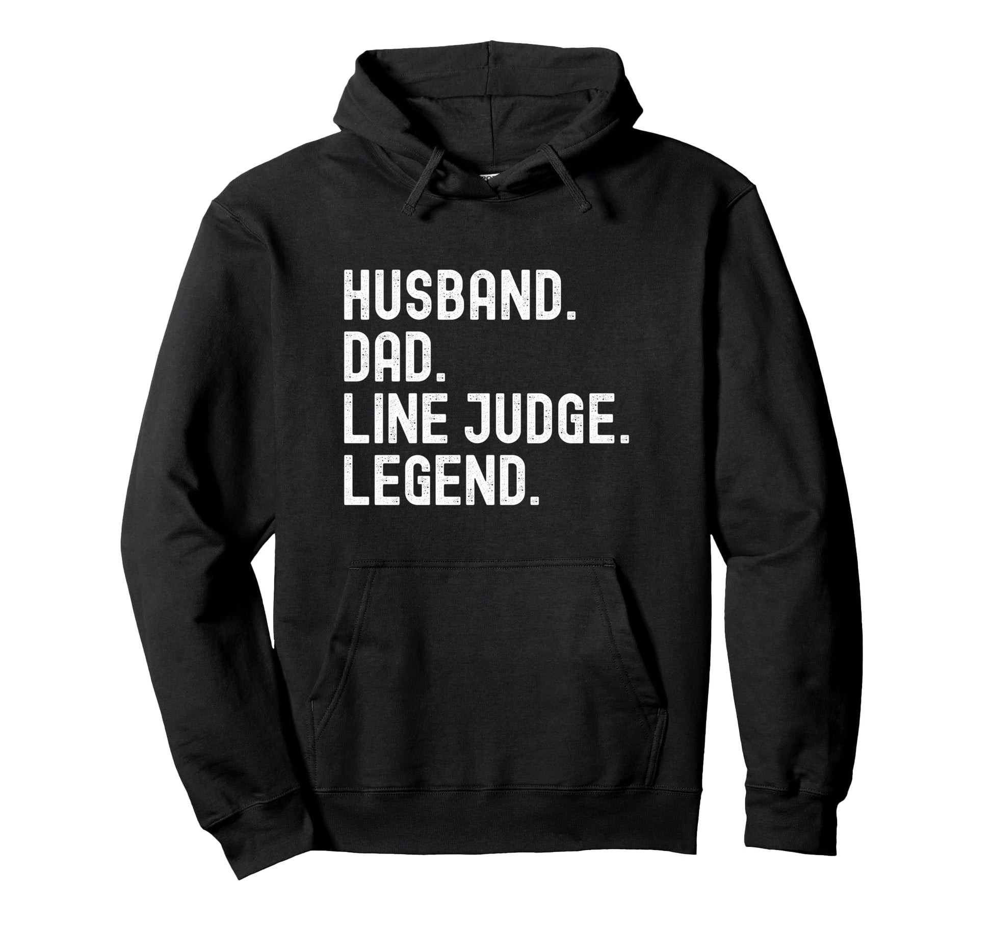 Husband Dad Line Judge Legend Volleyball Hoodie - Graphic Print Men Women - T-Shirt, Sweatshirt, Hoodie