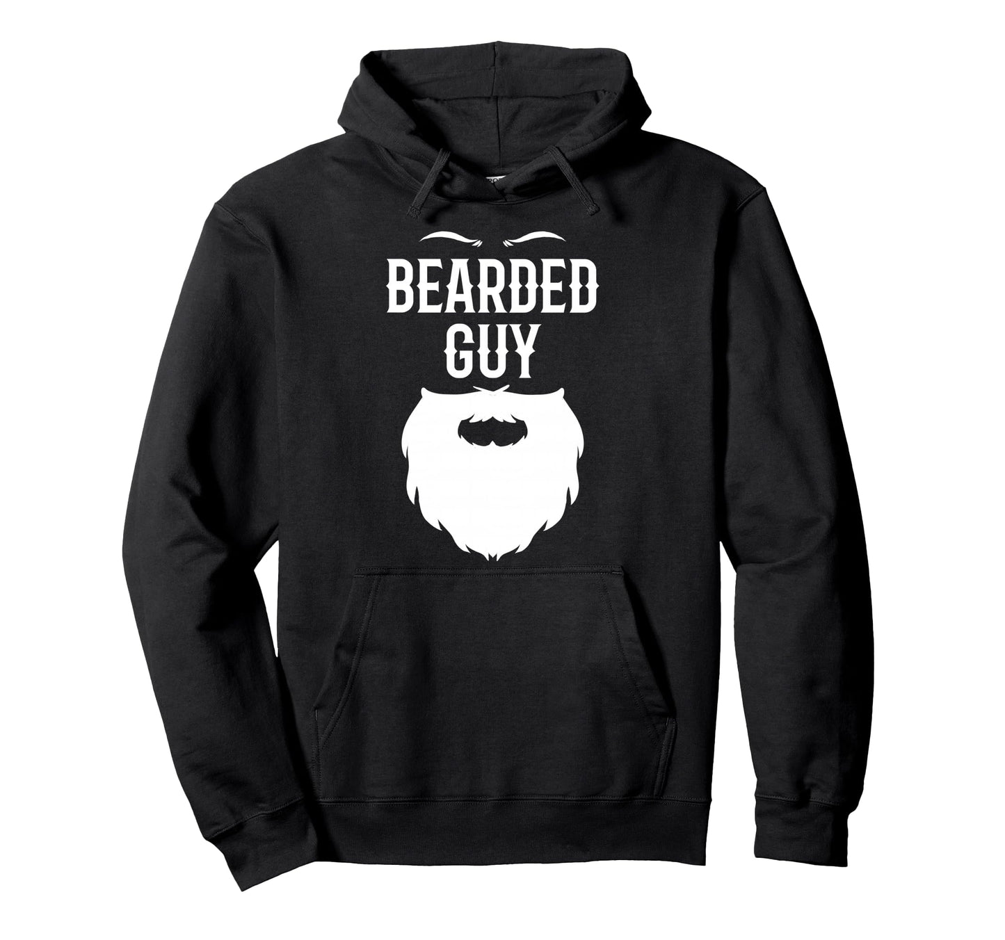 Bearded Guy Bearded Guy Hoodie - Unique Graphic Unisex - T-Shirt, Sweatshirt, Hoodie