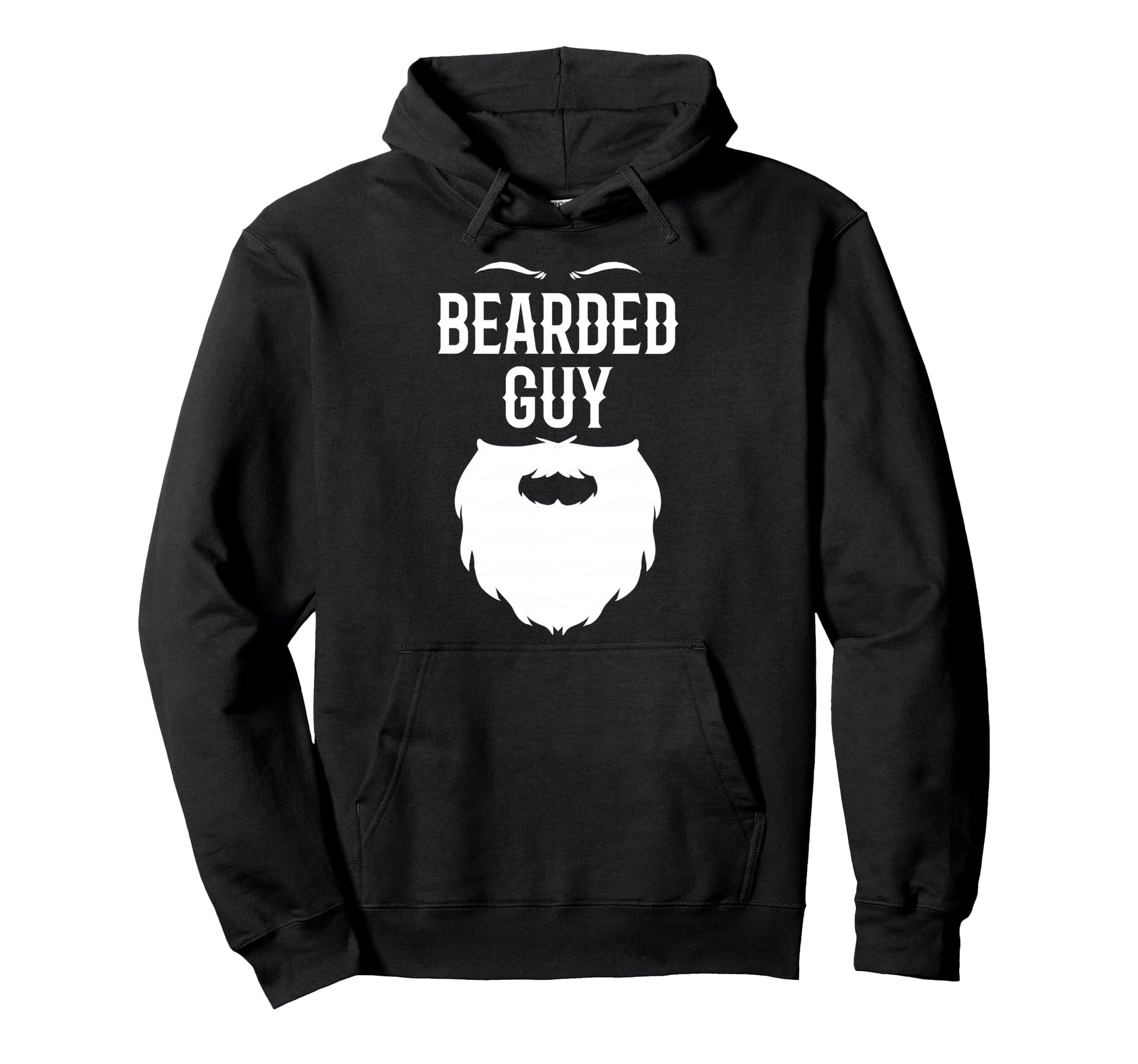 Bearded Guy Bearded Guy Hoodie - Unique Graphic Unisex - T-Shirt, Sweatshirt, Hoodie