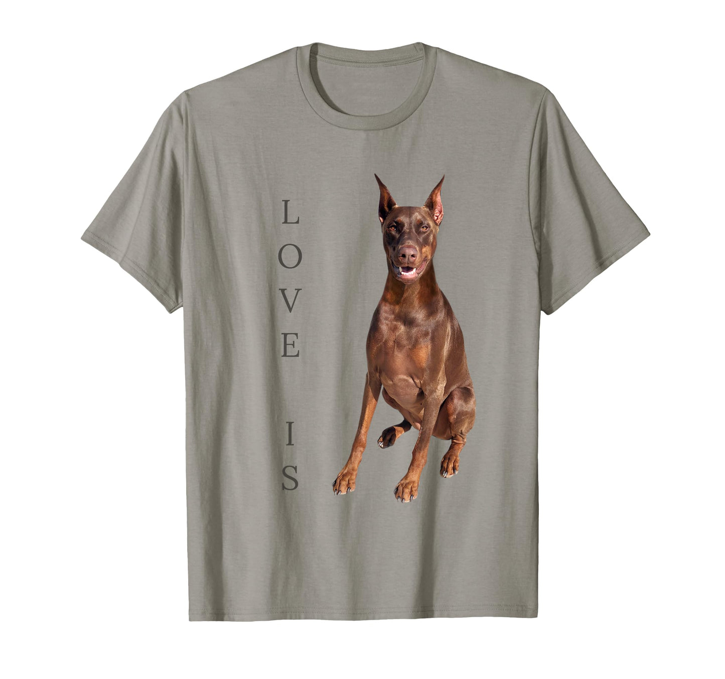 Doberman Doberman Pinscher Dog Mom Dad T-Shirt - Graphic Print for Adults - T-Shirt, Sweatshirt, Hoodie