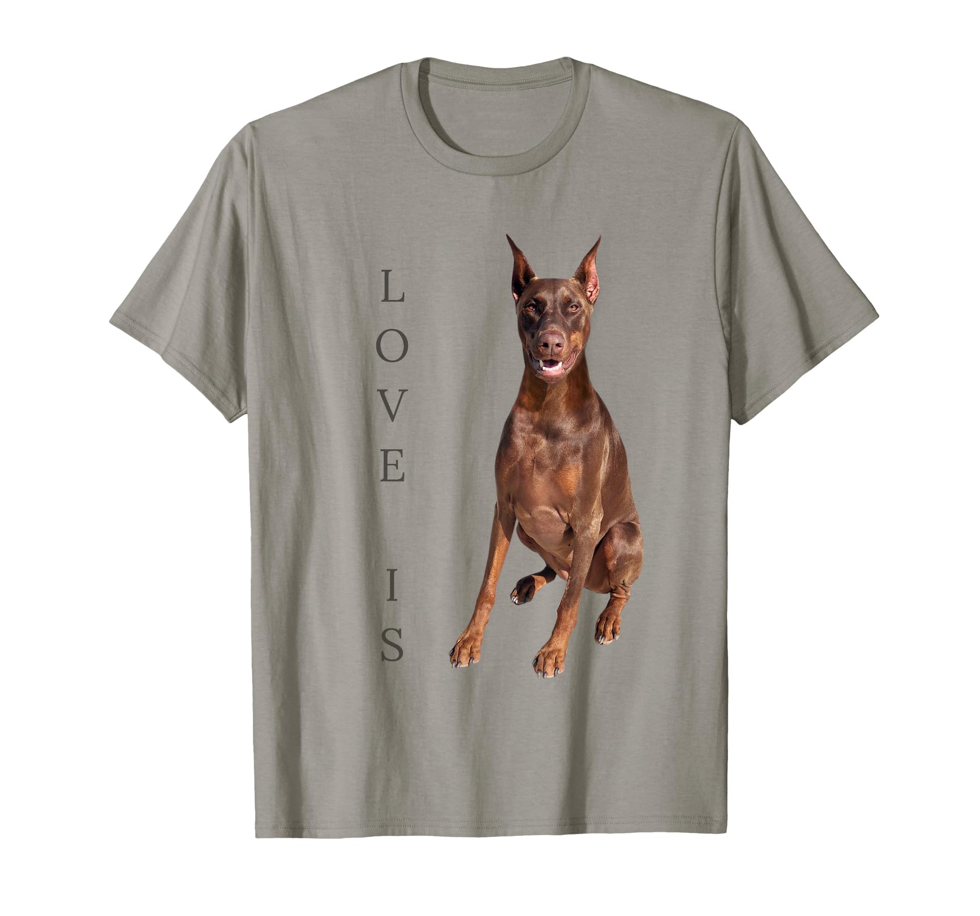 Doberman Doberman Pinscher Dog Mom Dad T-Shirt - Graphic Print for Adults - T-Shirt, Sweatshirt, Hoodie