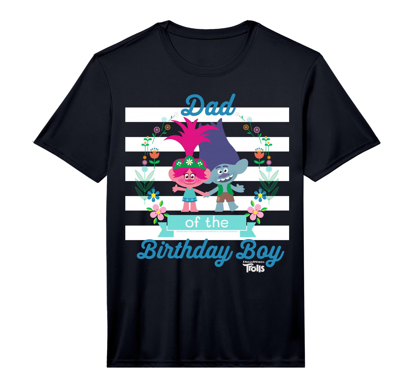 Dreamworks Trolls Dad Birthday T-Shirt - Unique Graphic for Adults - T-Shirt, Sweatshirt, Hoodie